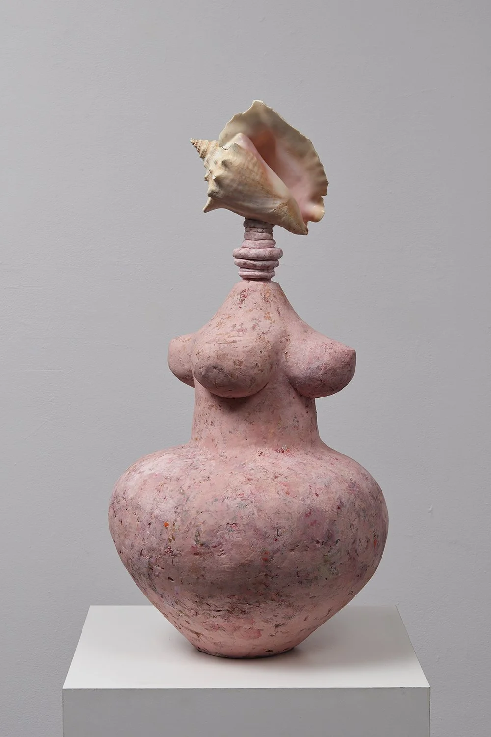 Venus Again
2022 30 x 20 x 20 inches under-glazed ceramic and shell