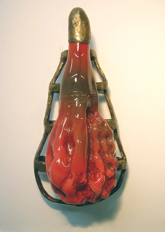 Harness
2008 18 x 9 x 8 inches glass and bronze