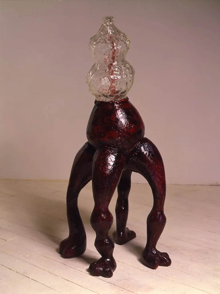 Maternal Disorder 1994 40 x 28 x 28 inches glass, plaster, and mixed media