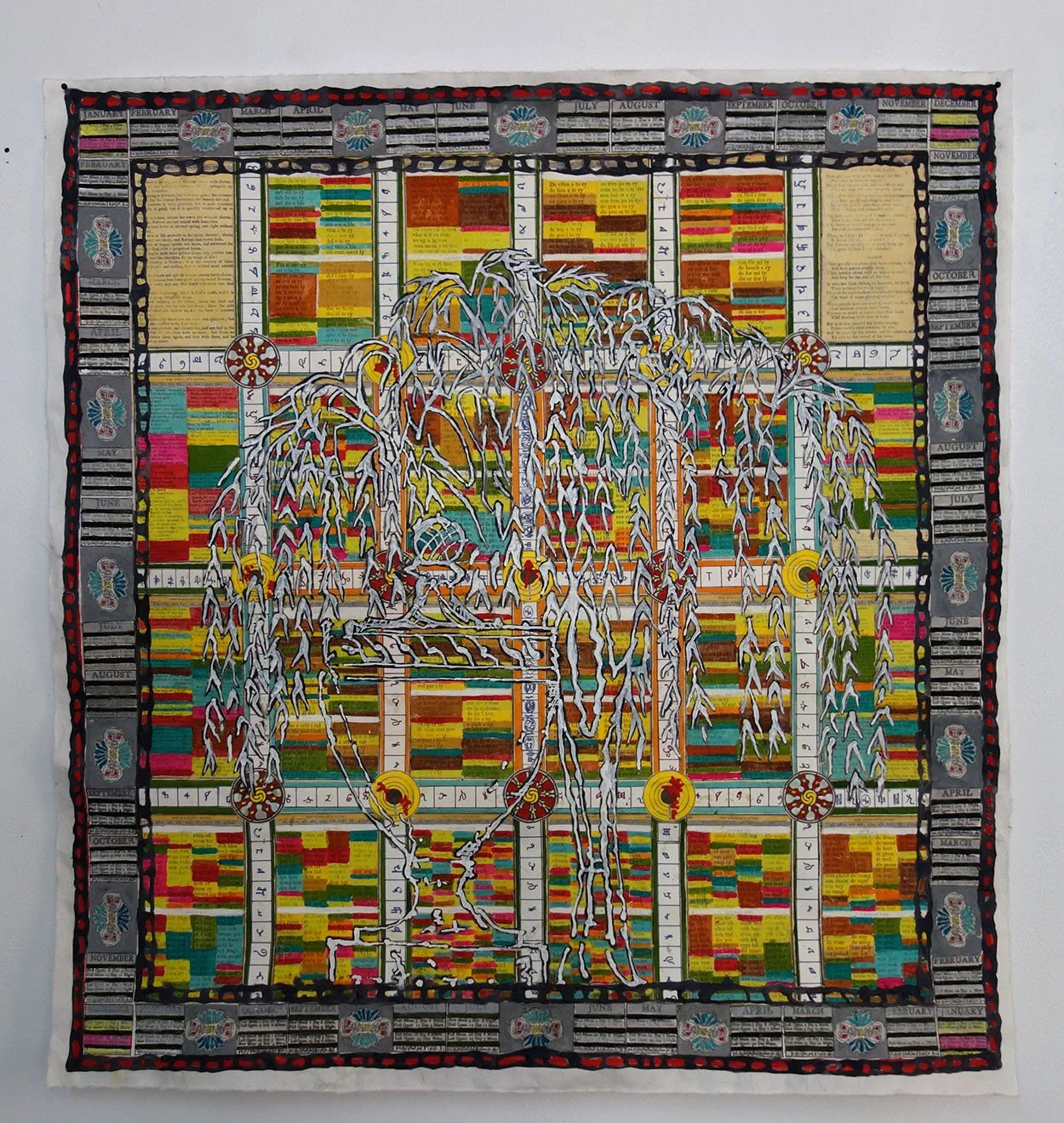 Time and Again 2015
29.5 x 28 inches gouache and digital print on paper