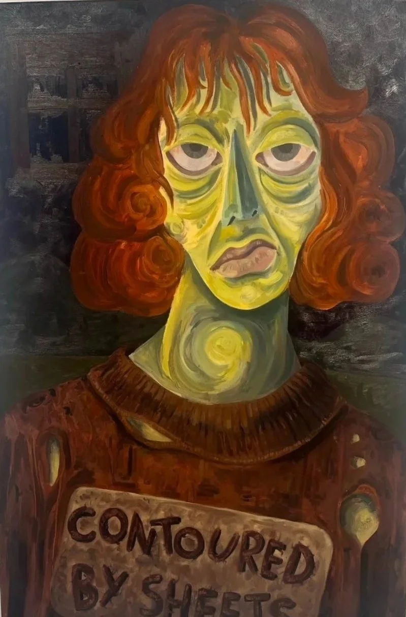 Contoured by Sheets, 2023 - Oil on Canvas
30"x40"