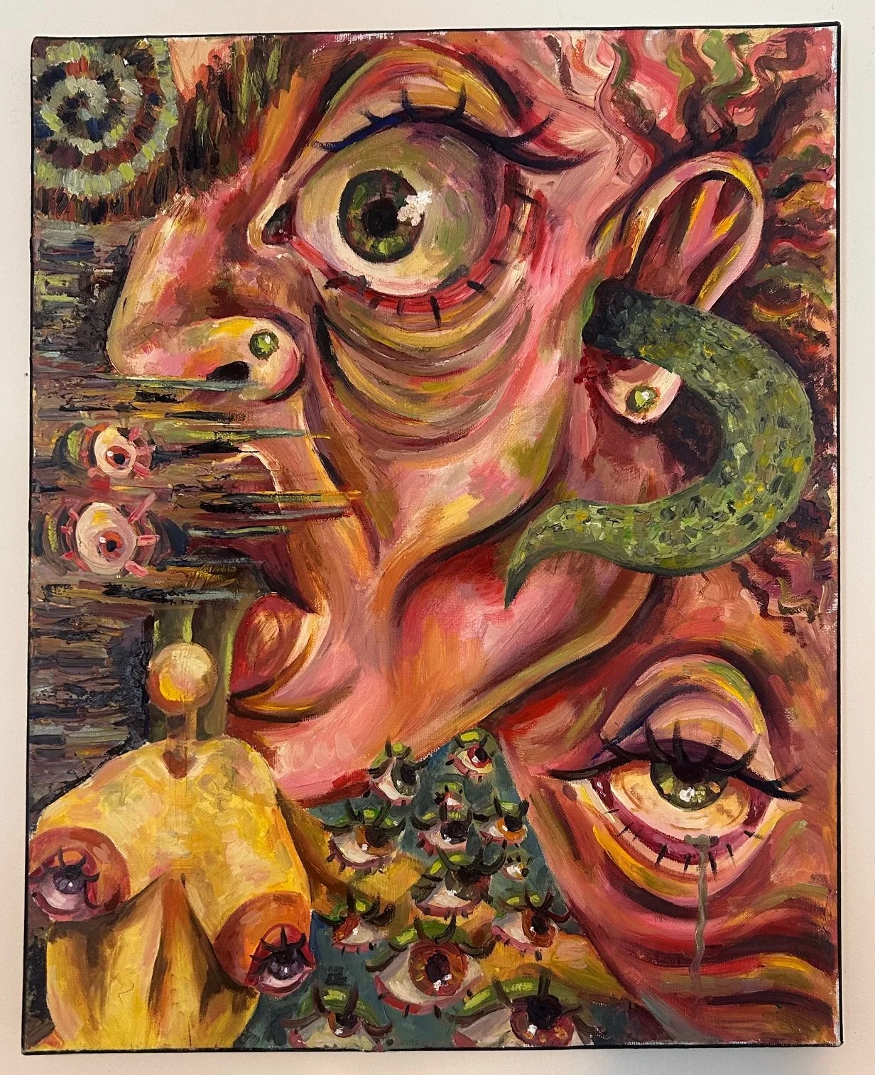 Guilty Conscious , 2023 - Oil on Canvas
16"x20"