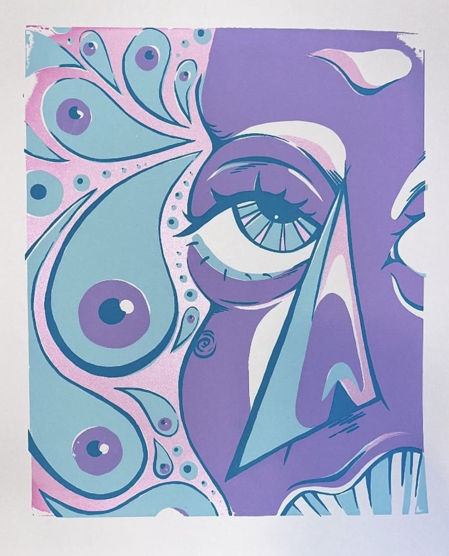 Condensation, 2023 - 1/10 Screen Print
13.5"x15.5"