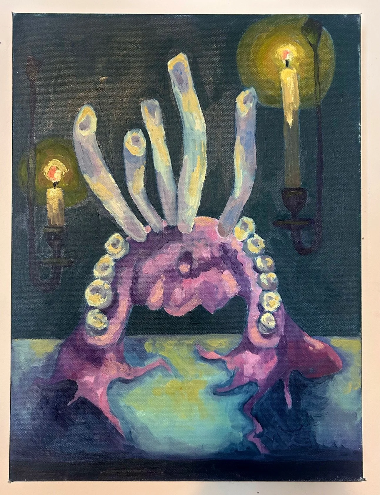 Subject X, 2025 - Oil on Canvas 12"x16"