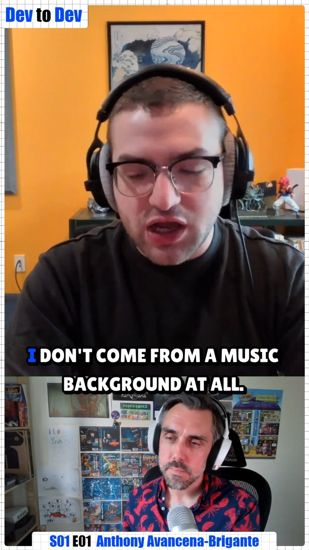 Here's another clip from Dev to Dev S01 E01 where Anthony discusses his "hail mary" move into audio engineering that, despite not being a musician at heart, unlocked a fascination for the creation of sound that set his career direction in m