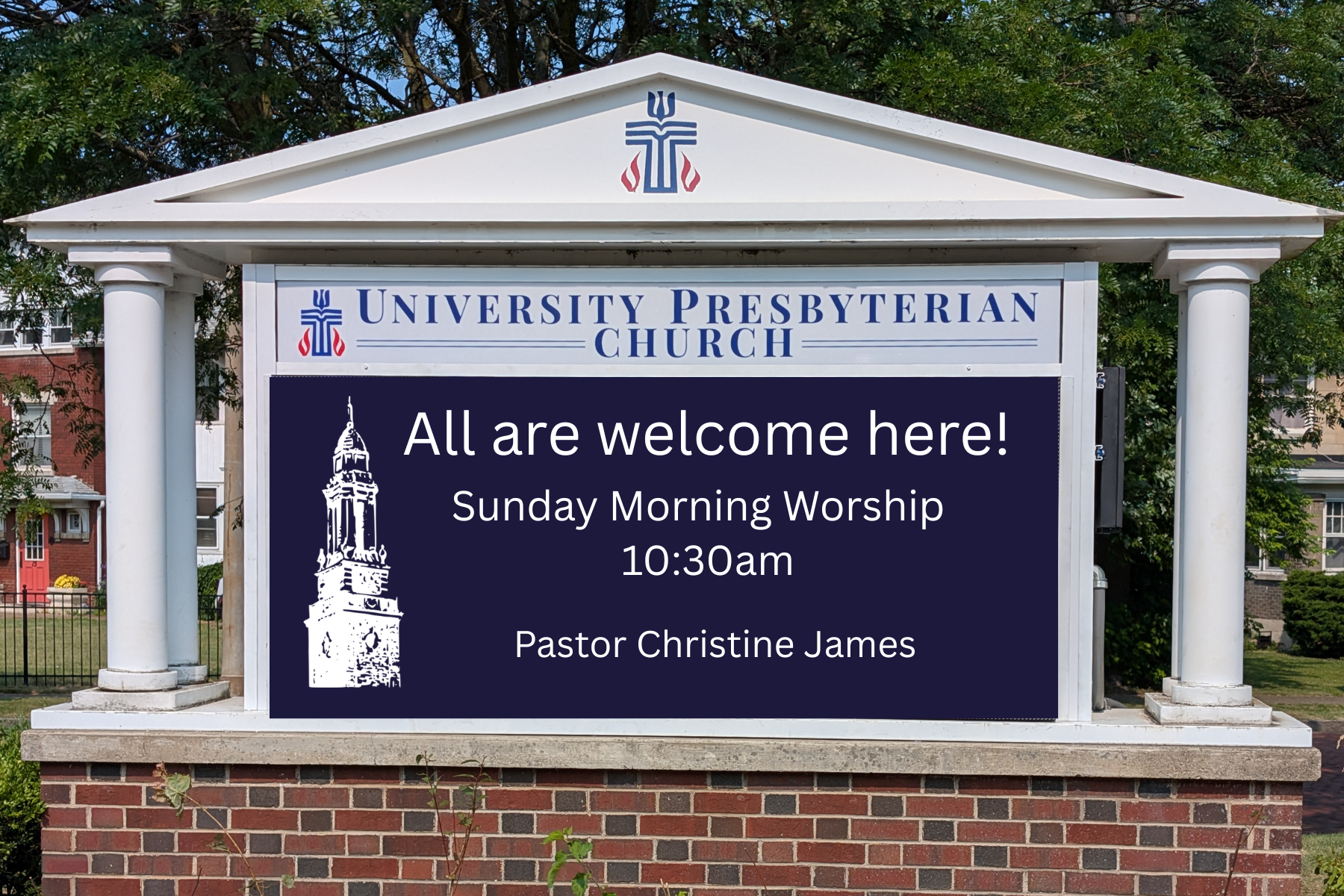 Our New Sign
