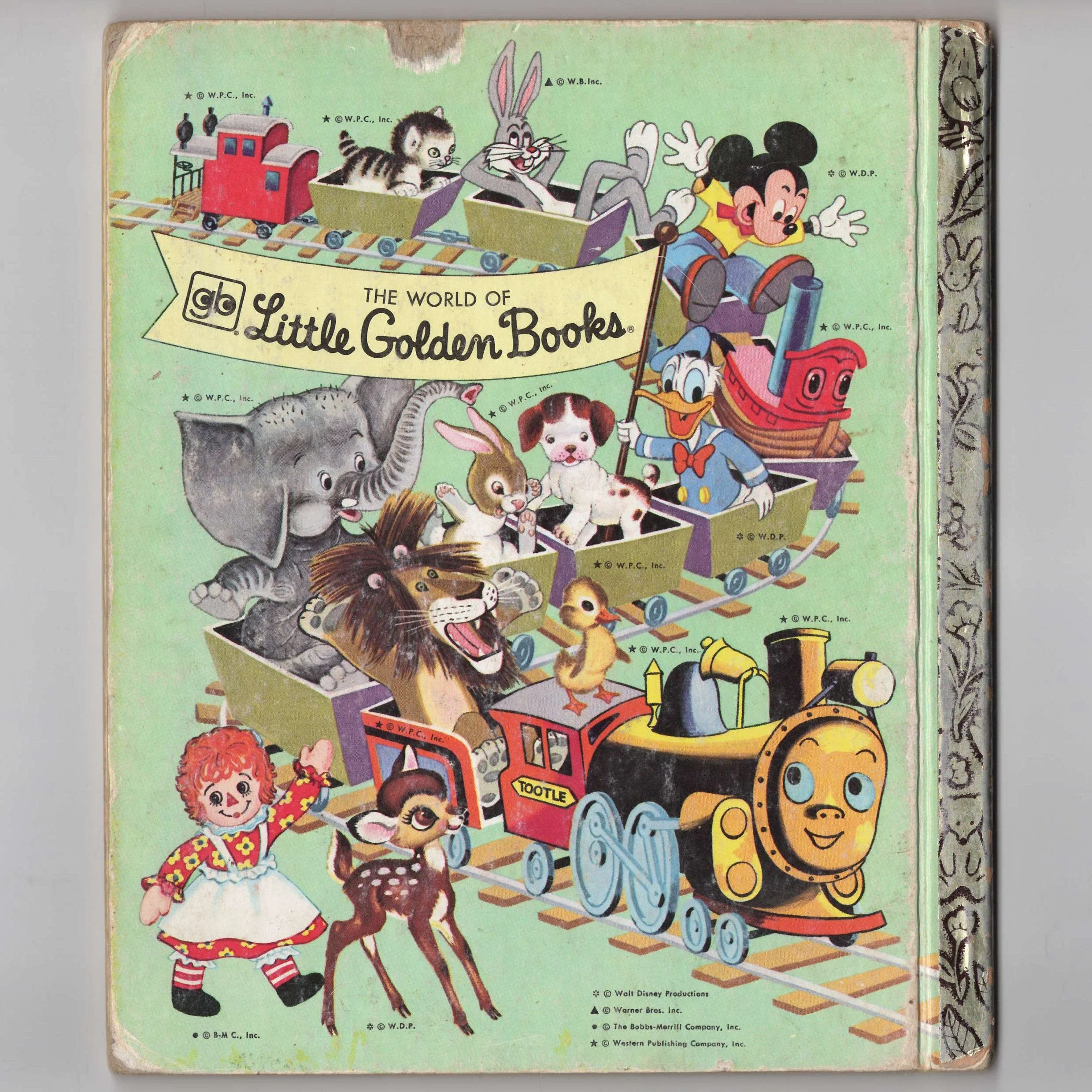 The Little Engine That Could - Vintage Little Golden Book #548 Sixth ...