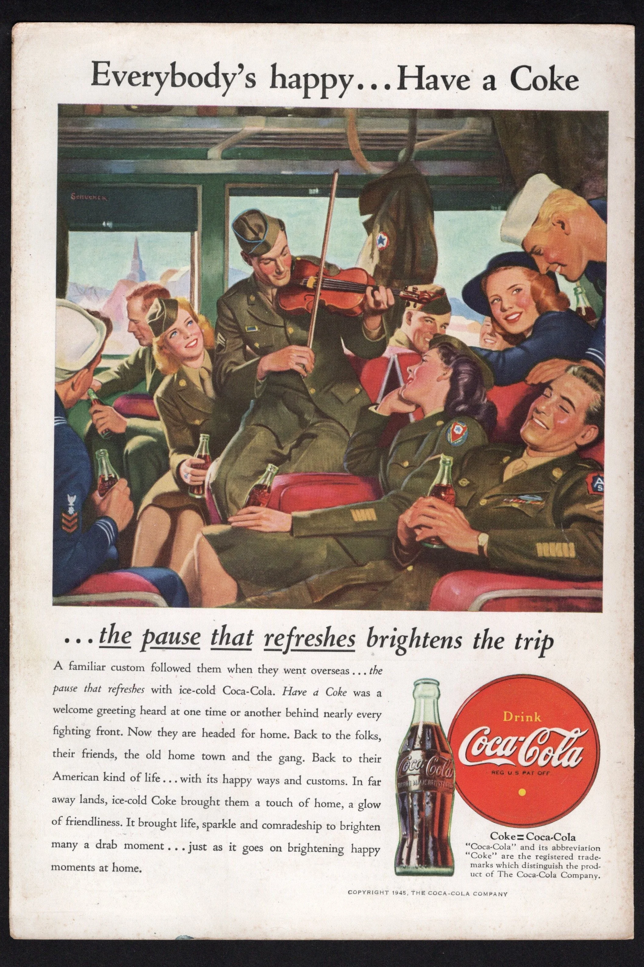 1946 - Coca-Cola Everybody's Happy - GM Cars Body by Fisher.jpg