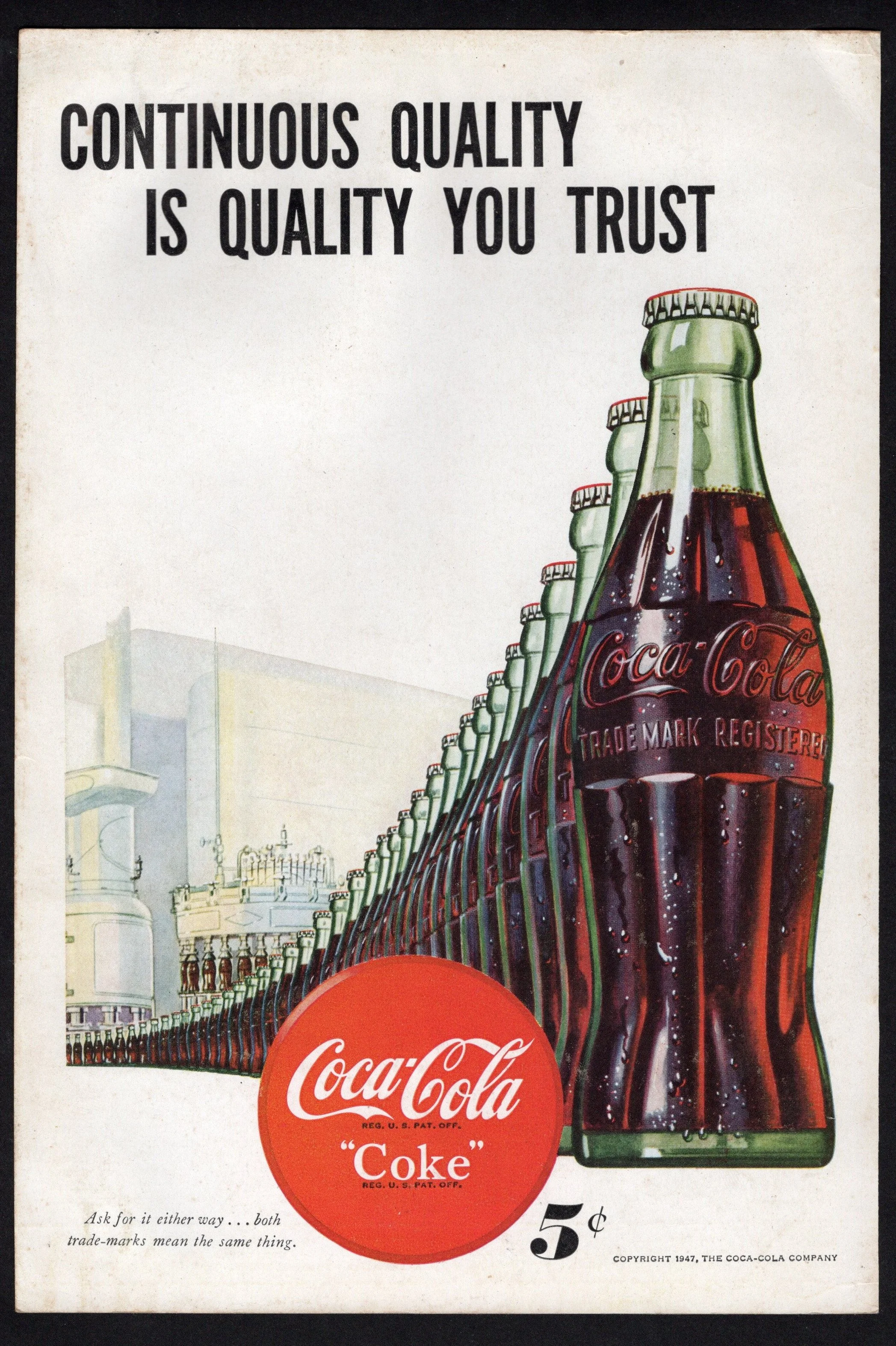 1947 - Coca-Cola Continuous Quality - American President Lines India.jpg