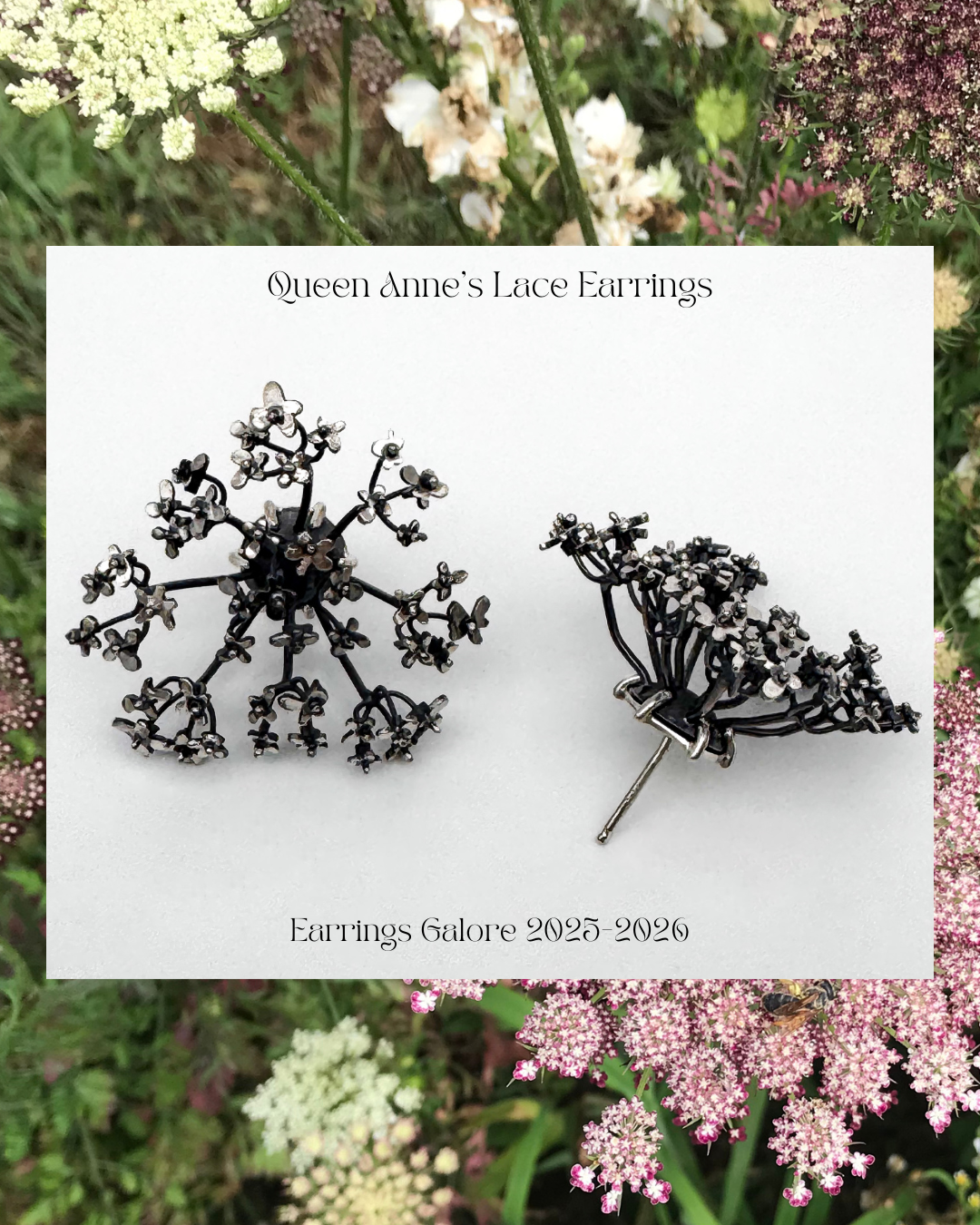 Fabricated Oxidized Sterling Silver