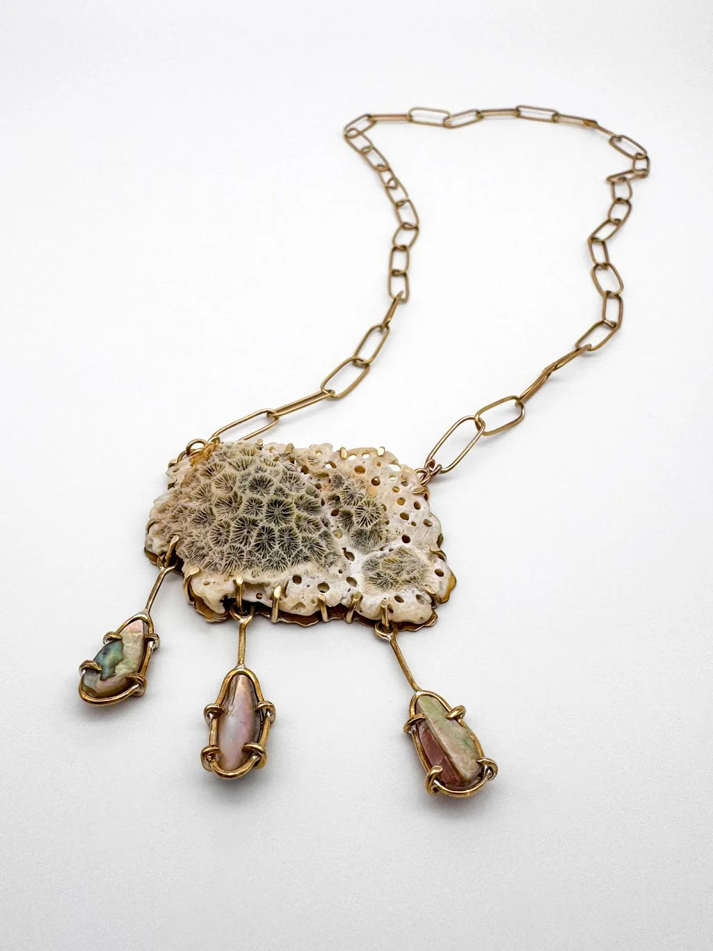 Brass,  Cape Lookout Coral, Big Sur Abalone