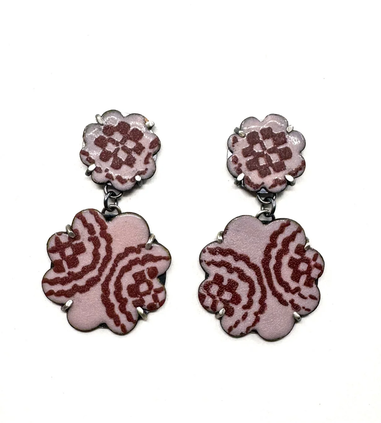 Weave Draft Earrings #4