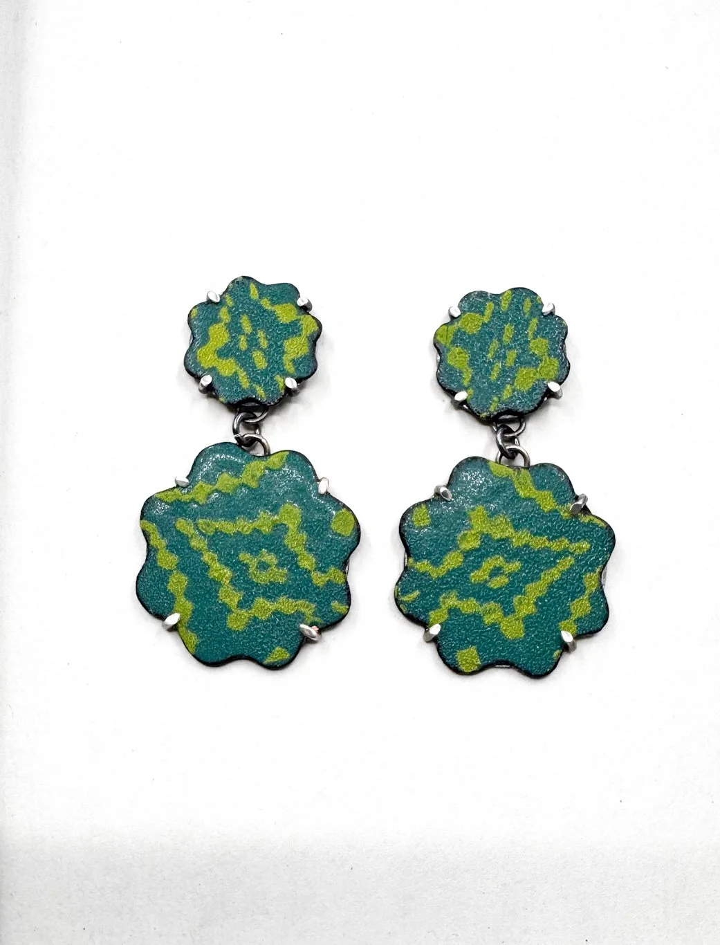 Weave Draft Earrings #2