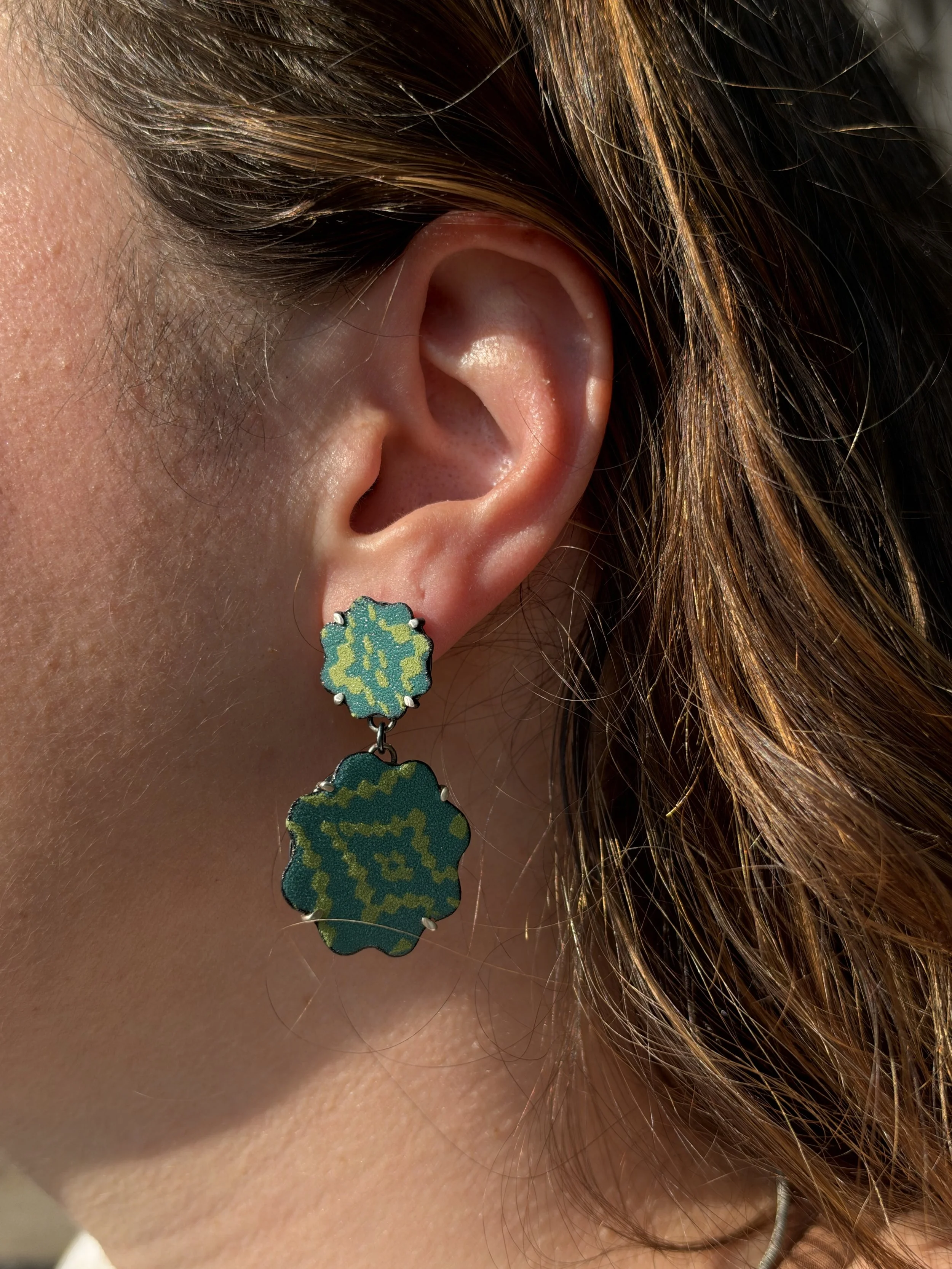 Weave Draft Earrings #2