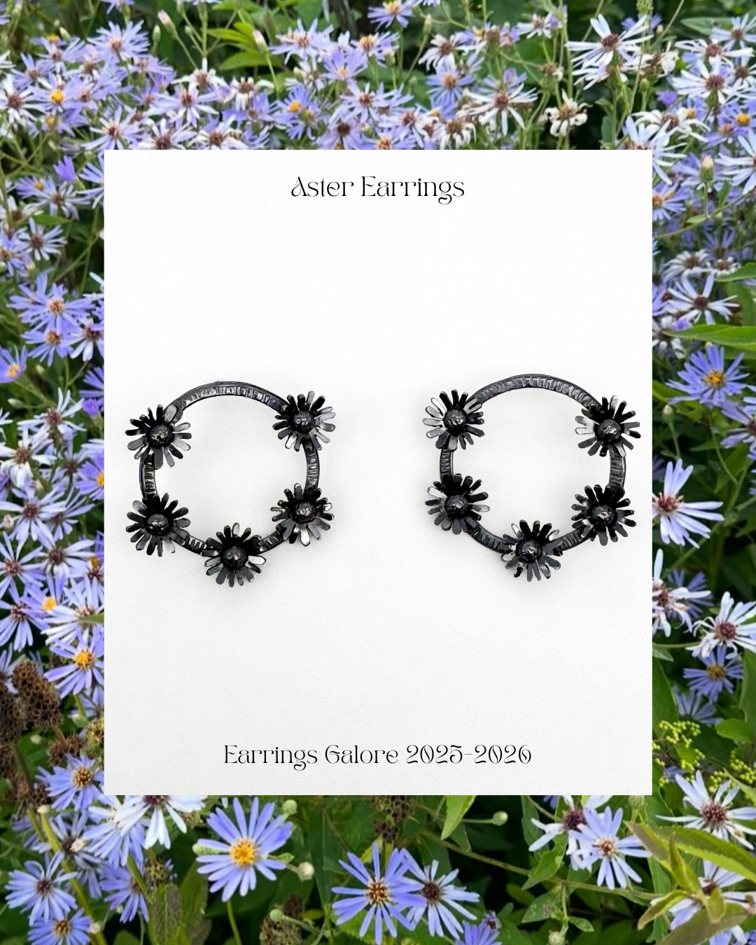 Fabricated Oxidized Sterling Silver