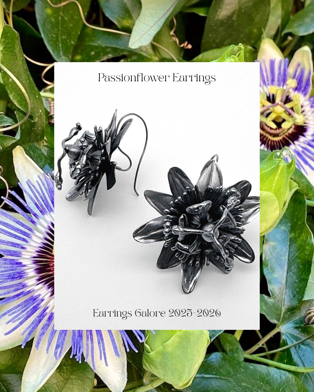 Fabricated Oxidized Sterling Silver