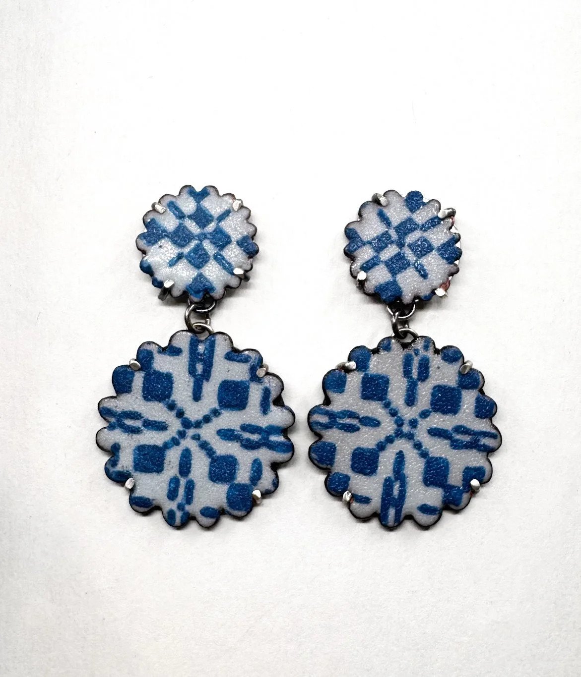 Weave Draft Earrings #3