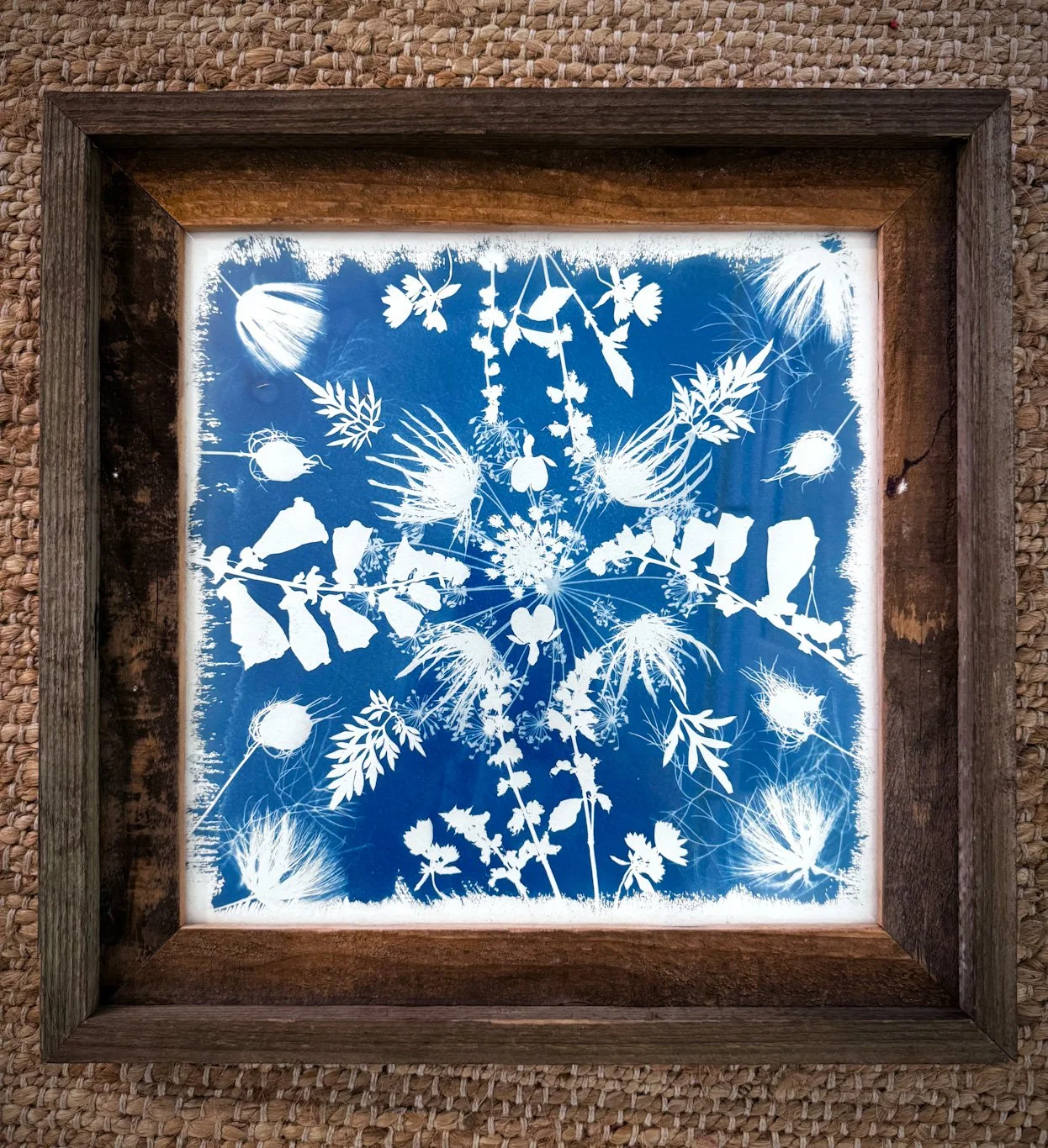 Blue Ghost Print #4