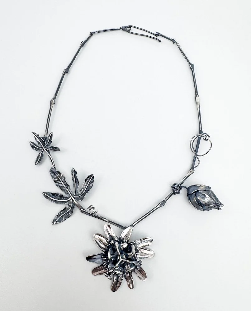 Fabricated Oxidized Sterling Silver