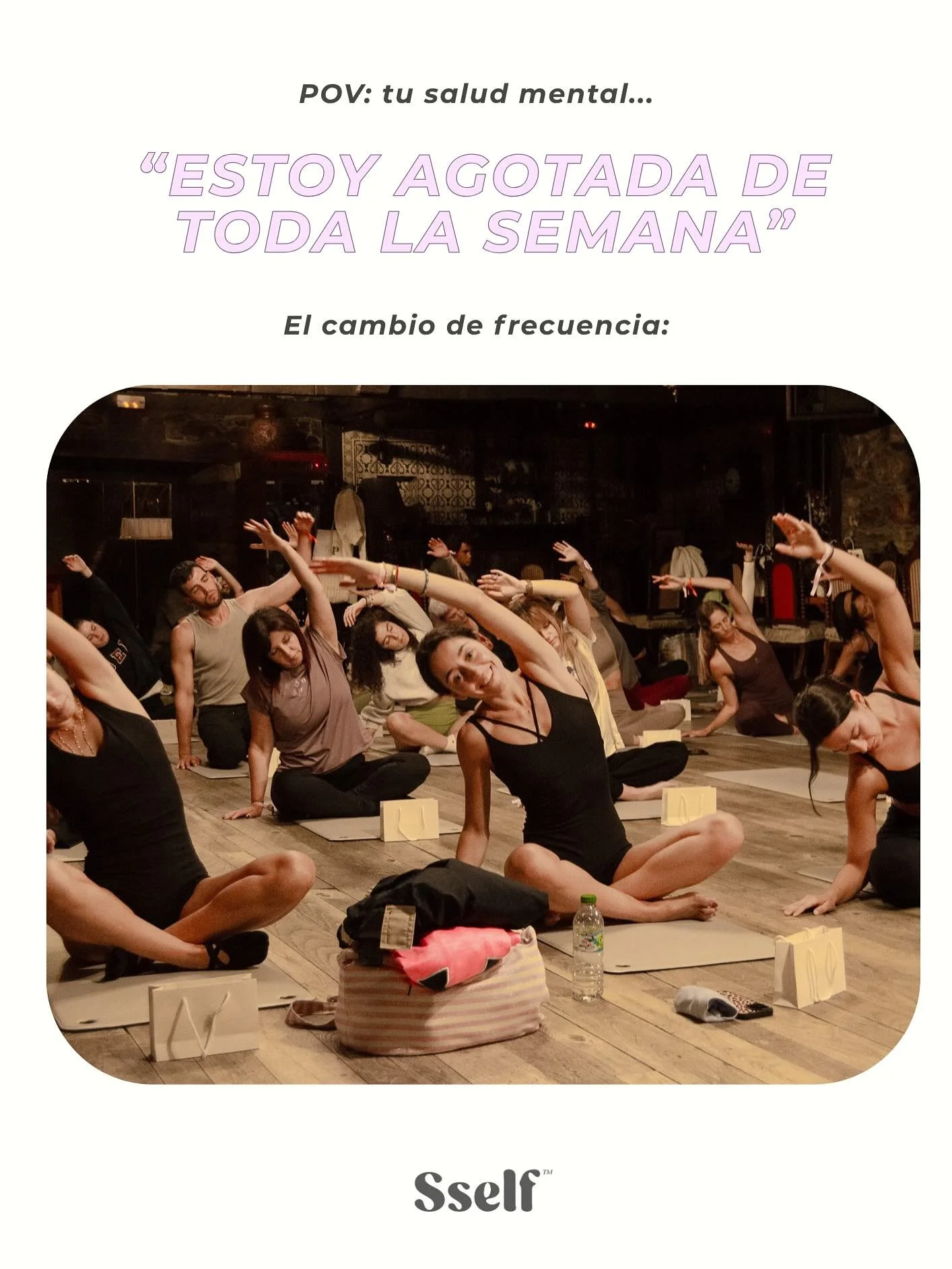 Hoy y cada d&iacute;a, cuidar tu salud mental tambi&eacute;n es moverte con cari&ntilde;o hacia ti✨ FELIZ D&Iacute;A DE LA SALUD MENTAL A TODOS 🤍

Nos vemos muy pronto.
Join us - link de la bio.

#DiaMundialDeLaSaludMental #SselfExperience #Wellness