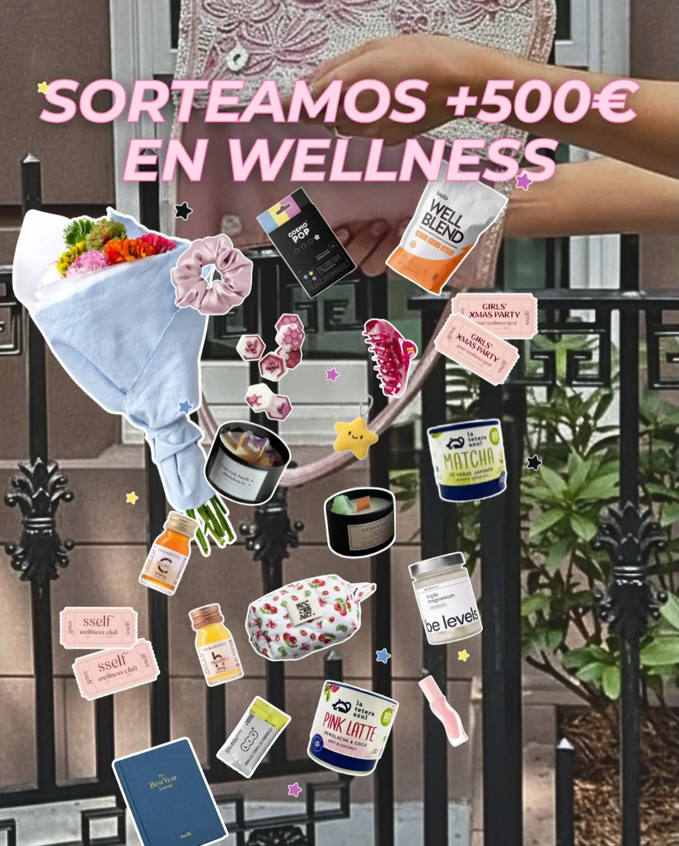 ✨SORTEO: +500&euro; EN WELLNESS ✨

Para celebrar todo lo bonito que estamos construyendo juntos regalamos un pack wellness con las cosas que m&aacute;s nos gustan del universo🪐🩶

&iquest;Qu&eacute; puedes ganar? 💝👇🏼
- 2 entradas para Girls&rsquo