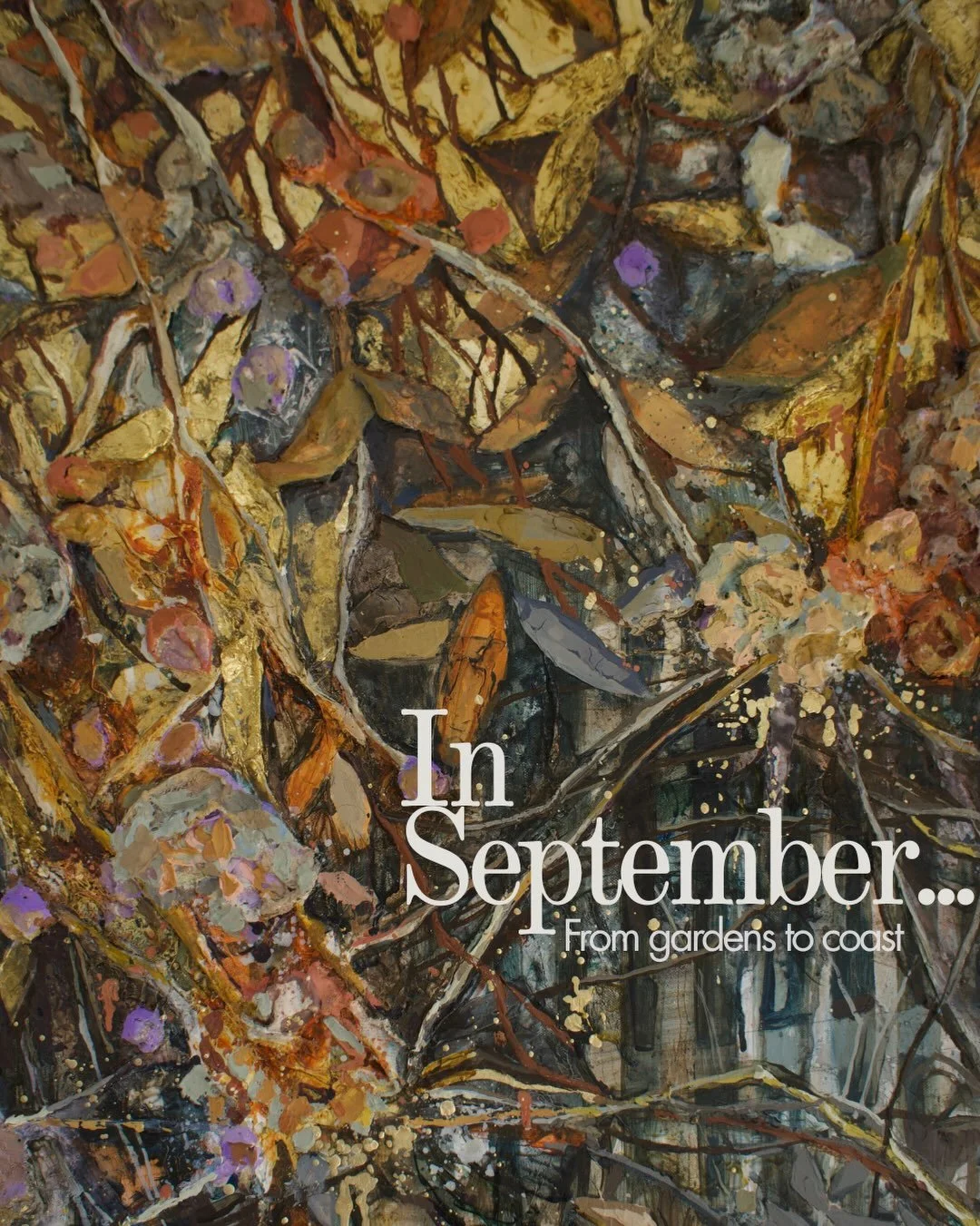 September is looking rather lovely.

I&rsquo;ve got two events coming up, and I&rsquo;d love to see some familiar faces&hellip; and hopefully meet a few new ones too!

First up is Sheffield Art in the Gardens, followed by Staithes Festival of Art. I&