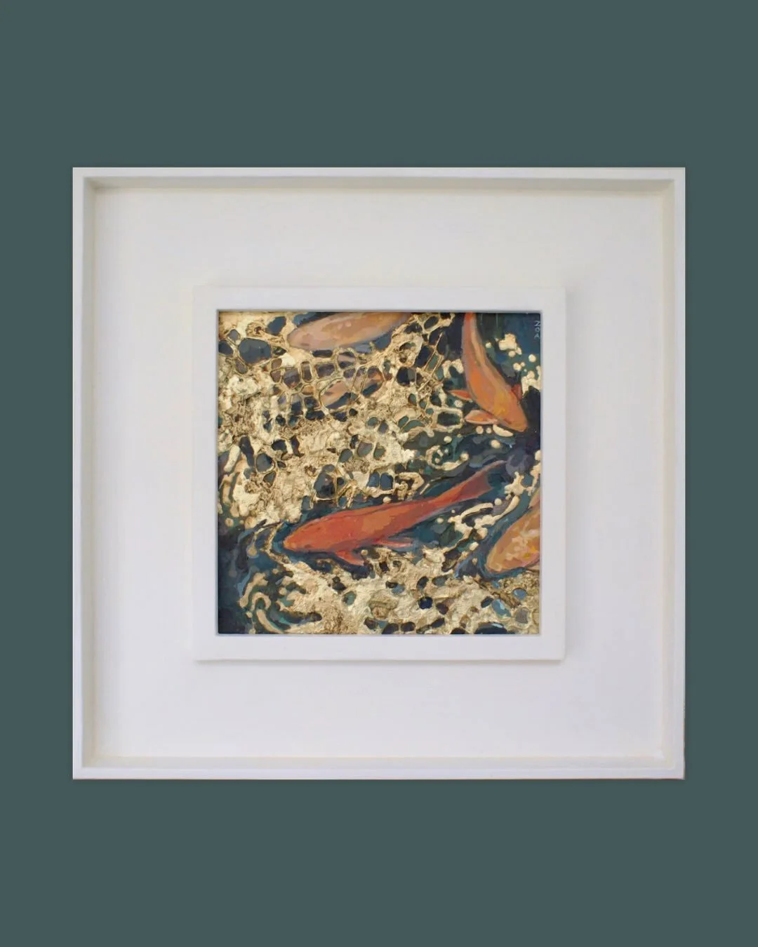 New. Shiny. Things.

#fishpainting #goldpainting #goldfishart #texturedart #goldleaf