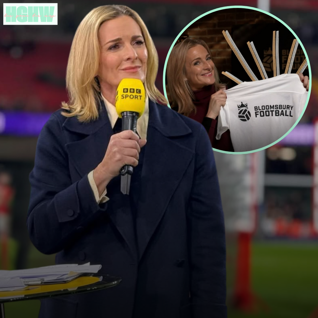Gabby Logan inspires as new Bloomsbury Football ambassador