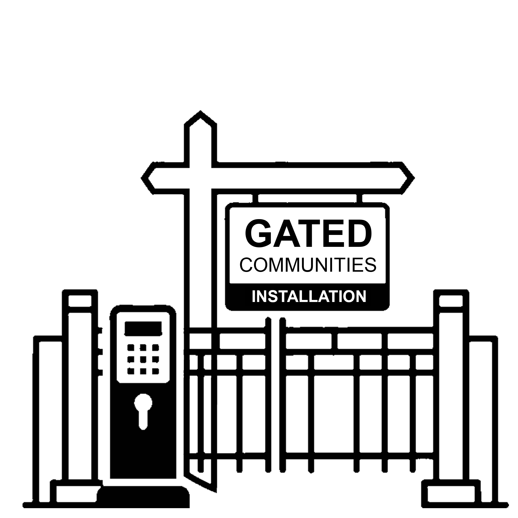 Gated Community Installation Icon