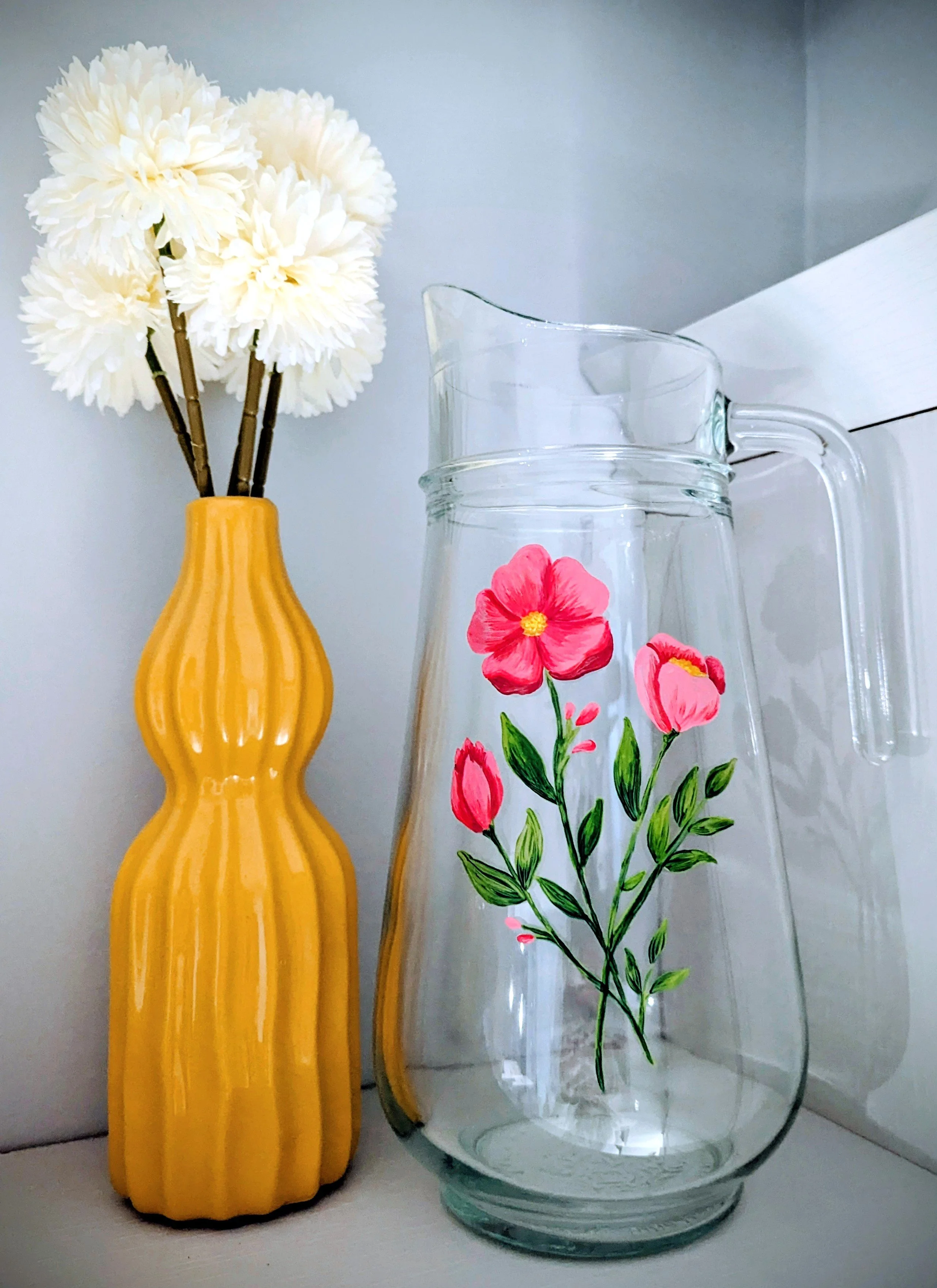 Glass Vessel Painting