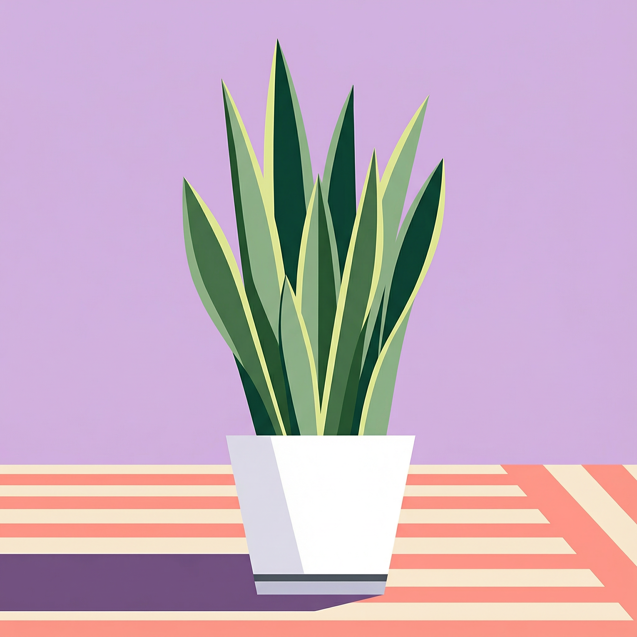 Botanical Canvas Painting