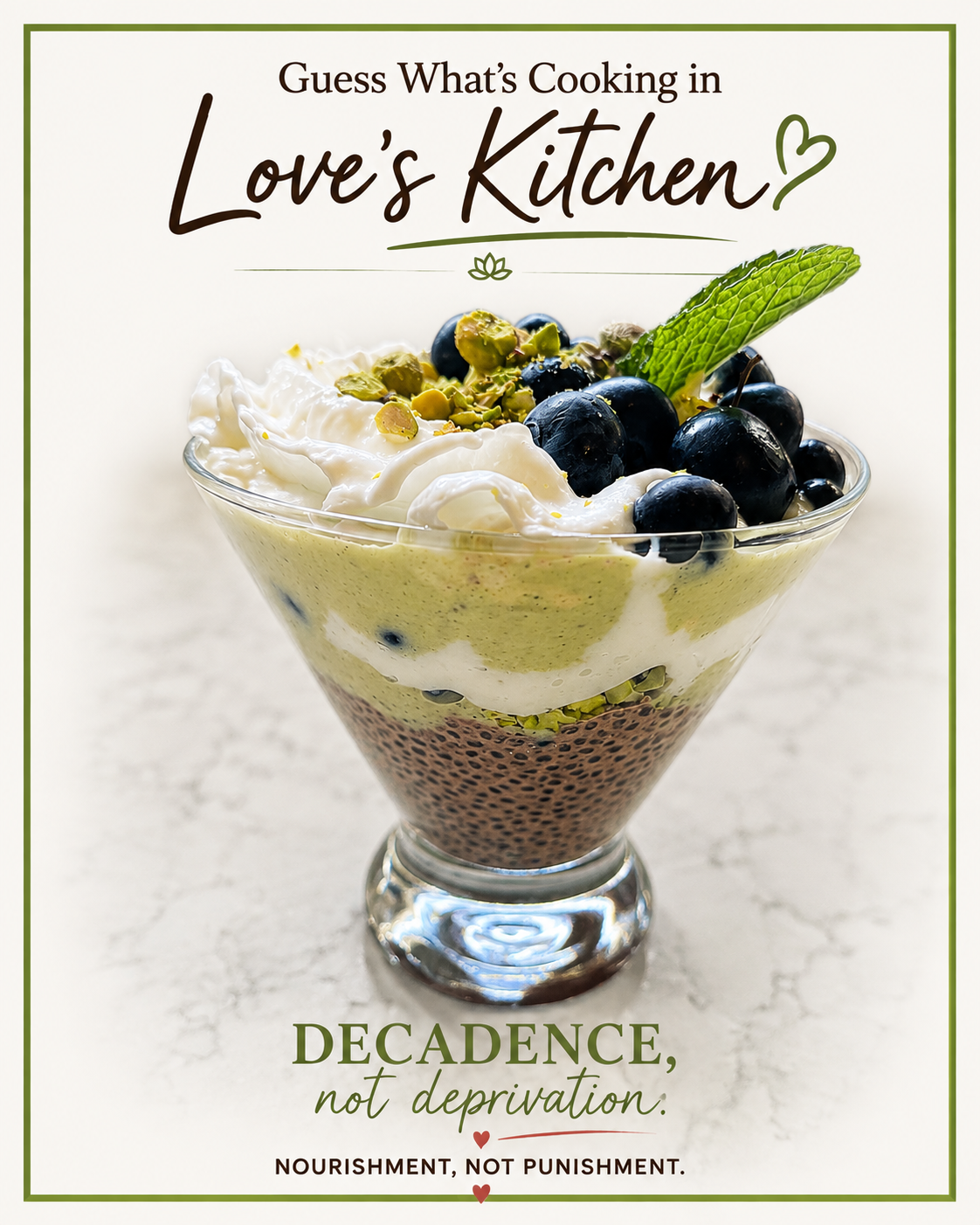 Love’s Kitchen-Free Recipe
