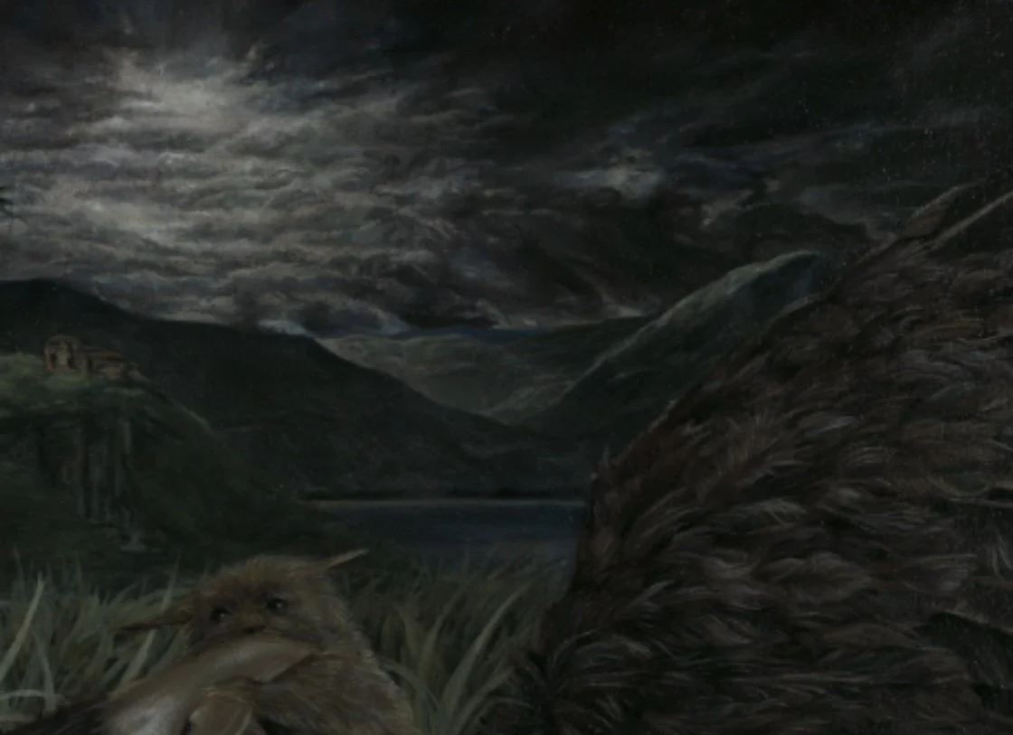 The Beasts & Their Children, 18 x 23 in, oil on canvas