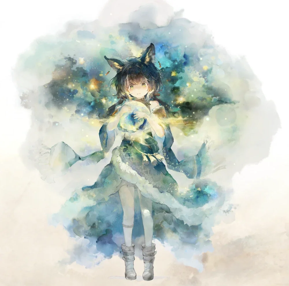 Promotional art of Kobel from MementoMori