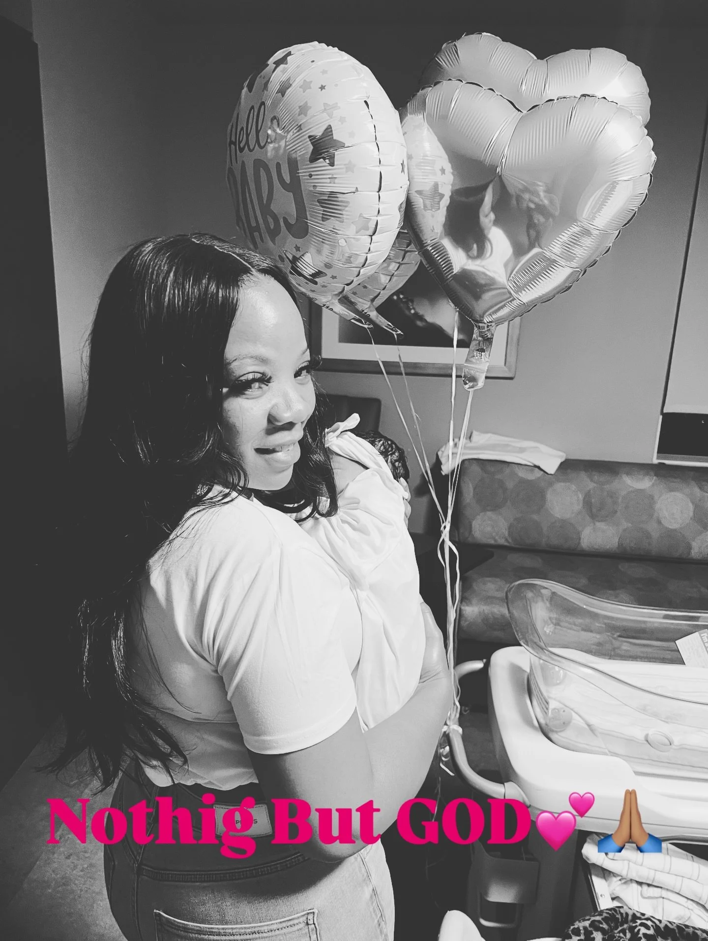 Welcome My Bossma💕 
At the beginning of this year, I felt forgotten and counted out, but God had a greater plan. Just before Mother&rsquo;s Day, He revealed His promise I was going to be a grandmother.

God is so intentional. One of His greatest ble