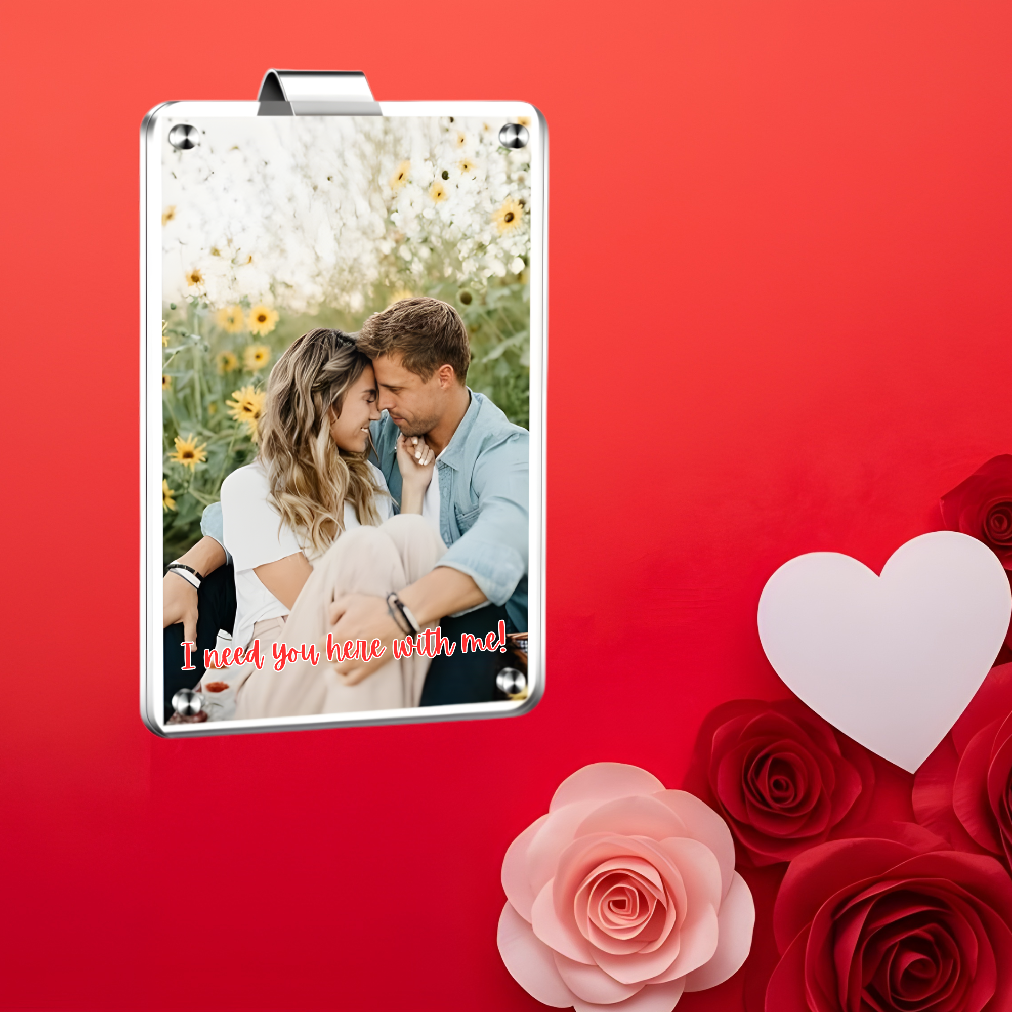 Custom Photo Car Visor Clip