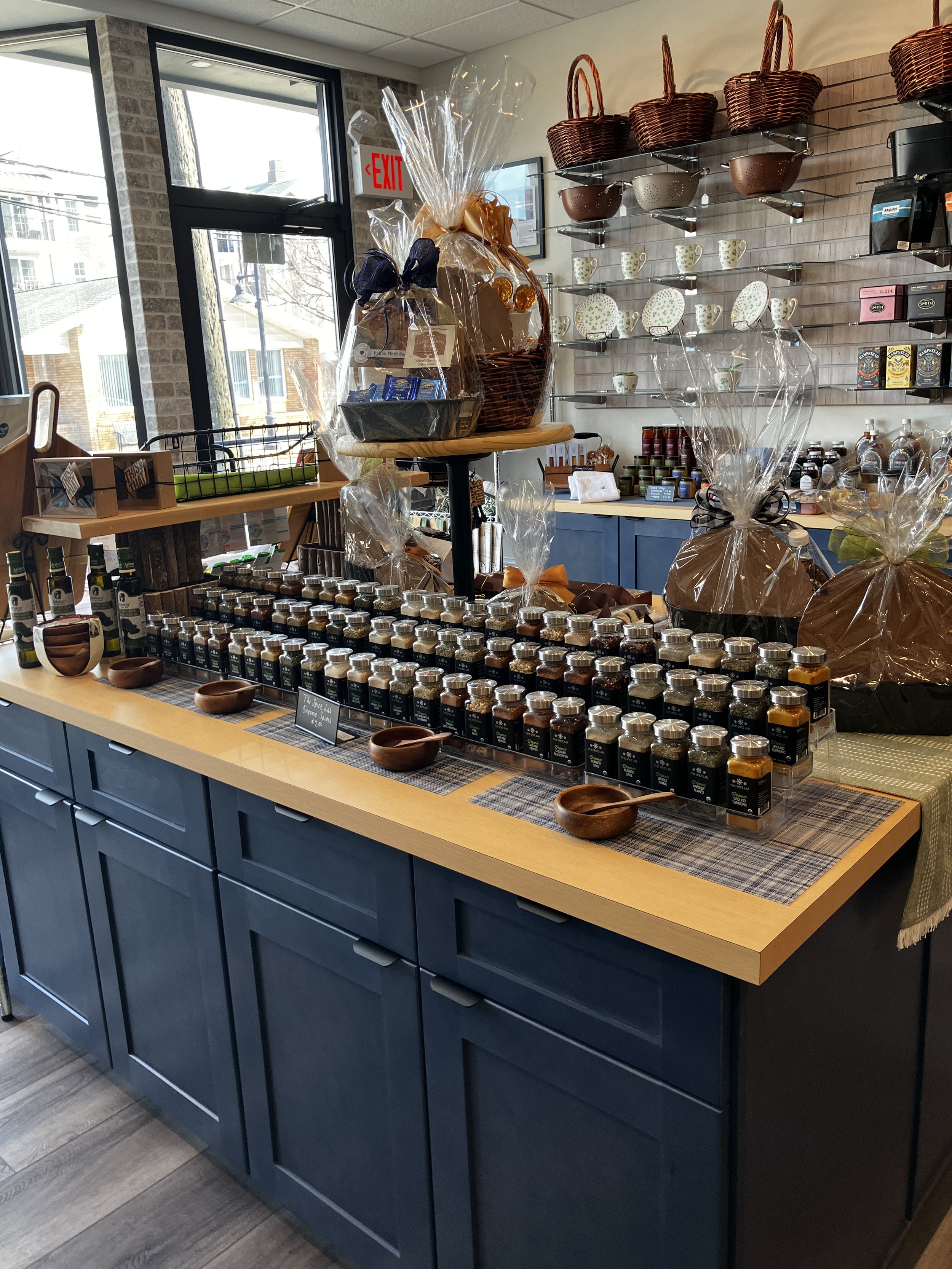 A variety of spices and herbs