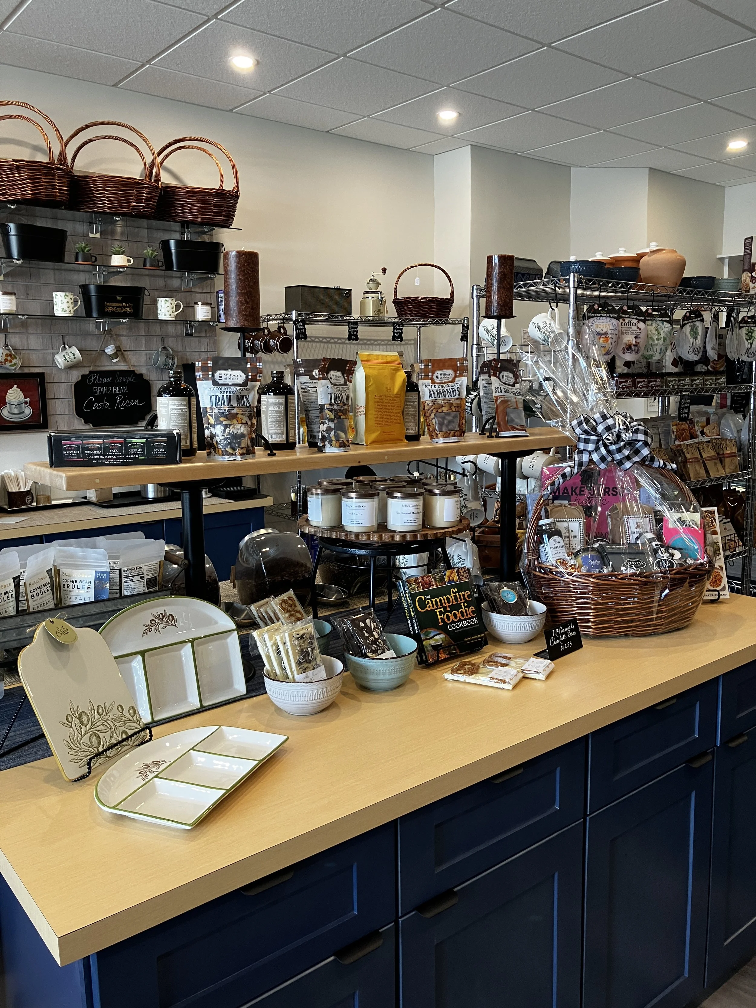 Kitchen accessories, candles, and more