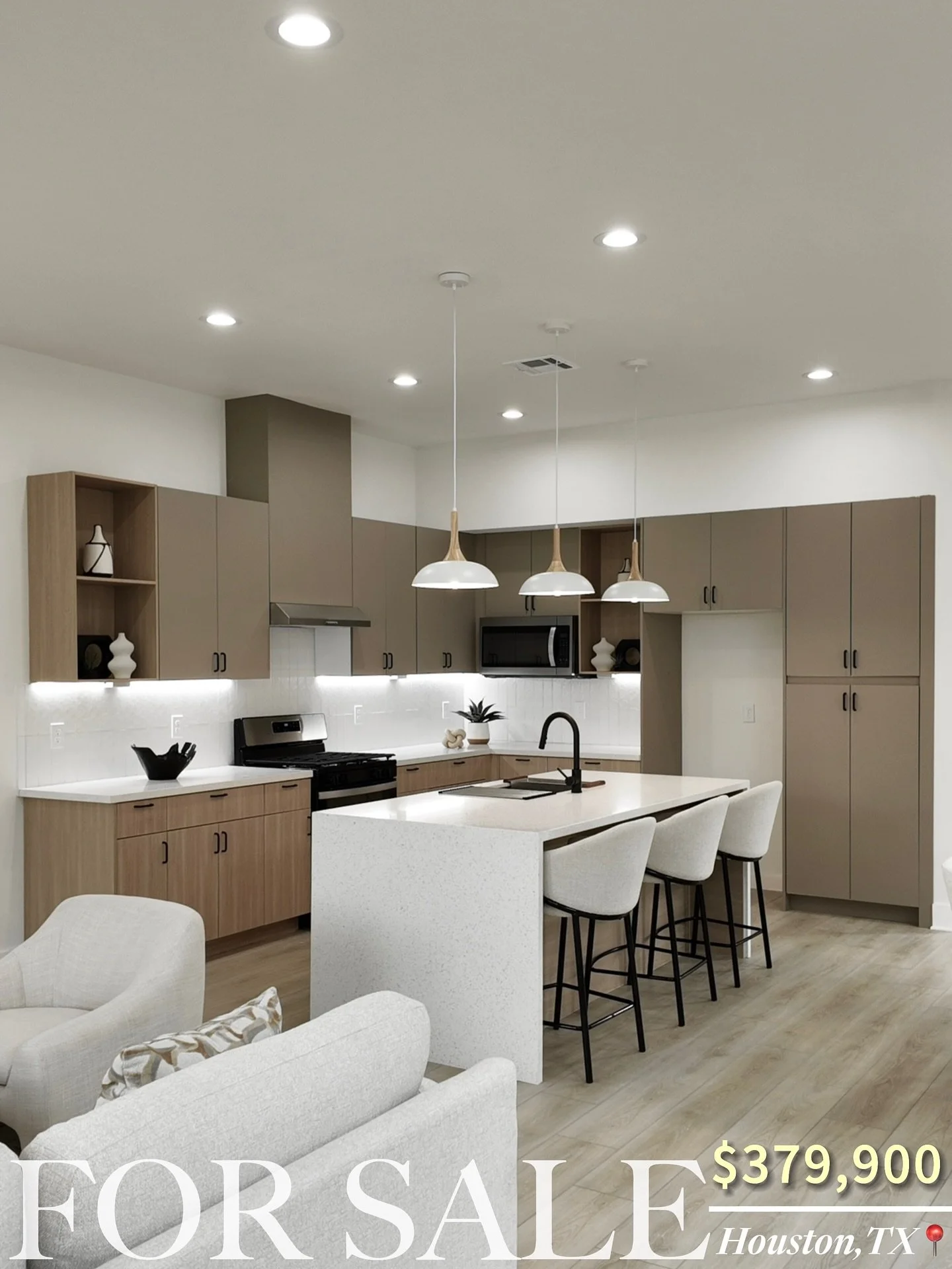 𝐍𝐨𝐰 𝐚𝐯𝐚𝐢𝐥𝐚𝐛𝐥𝐞! 𝑭𝒐𝒓 𝒔𝒂𝒍𝒆: $𝟑𝟕𝟗,𝟗𝟎𝟎

𝐇𝐎𝐌𝐄 𝐃𝐄𝐓𝐀𝐈𝐋𝐒:
&bull; 3 bed / 3.5 bath 
&bull; 2 stories 
&bull; 2 car garage
&bull; Open-concept living 
&bull; New construction 
&bull; No carpet
&bull; Secondary living space w/