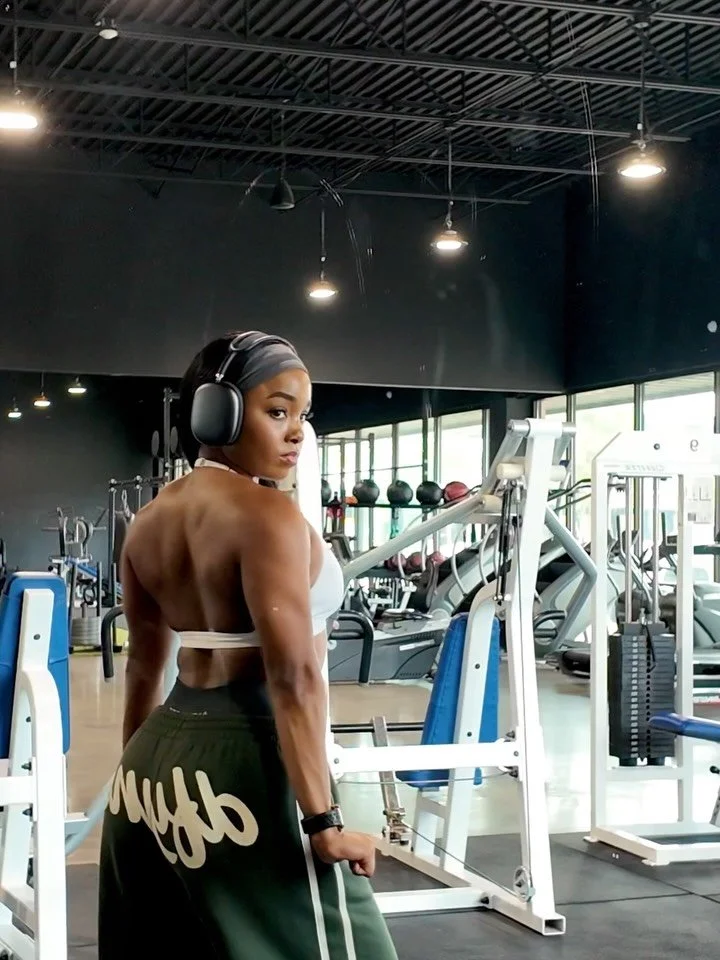 Back &amp; biceps workout 💪🏾

#gymmotivation #fitness #workout