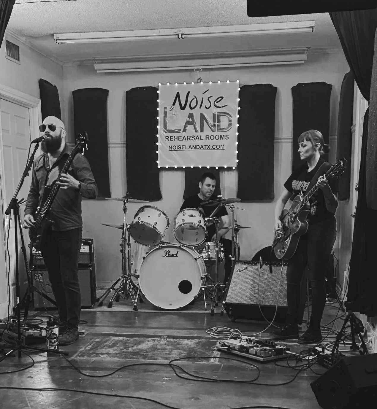 We had such a blast playing and listening to bands on Saturday we’re still amped up. If you haven’t checked out a show at @noiselandatx you are missing out. Also while we are handing out recommendations you should definitely catch a @lech