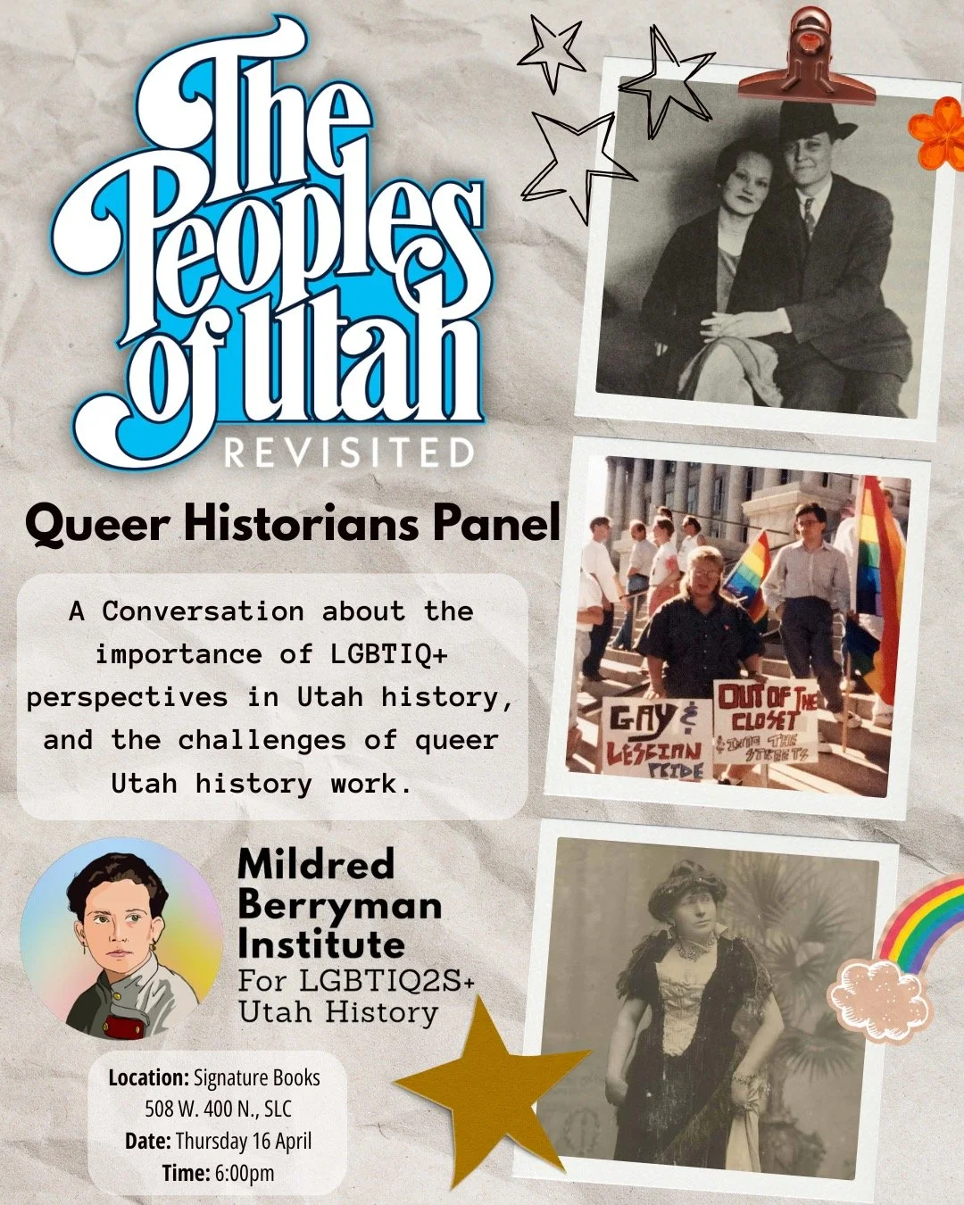 Queer Utah Historians Roundtable