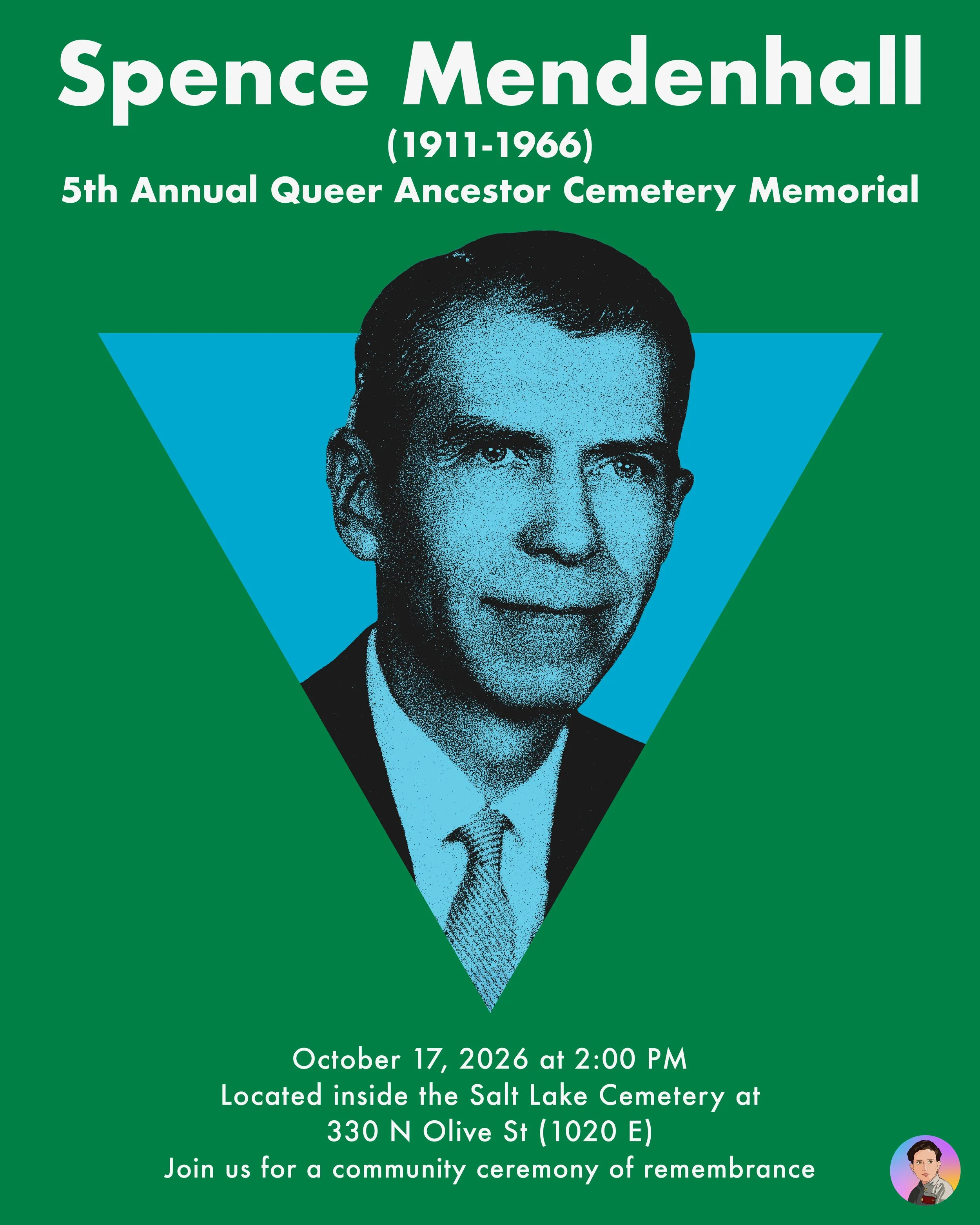 2026 Queer Ancestor Memorial: Spence Mendenhall
