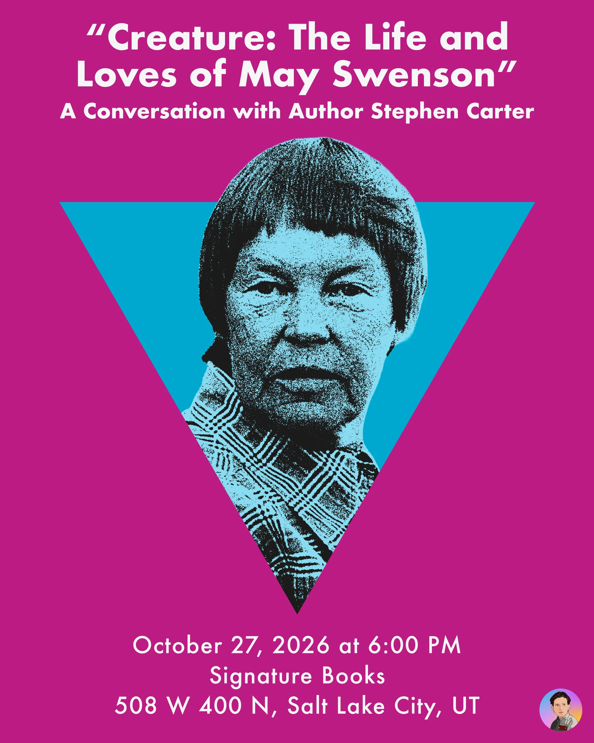 "Creature: The Life and Loves of May Swenson": A Conversation with Author Stephen Carter