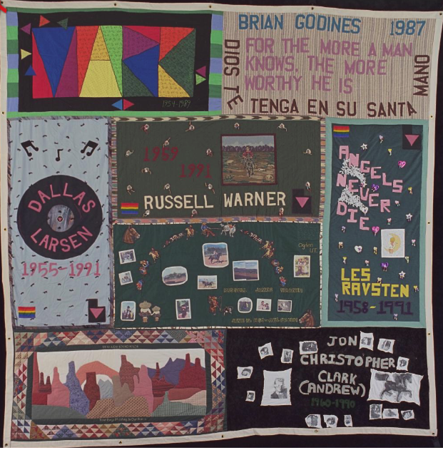 AIDS Memorial Quilt block