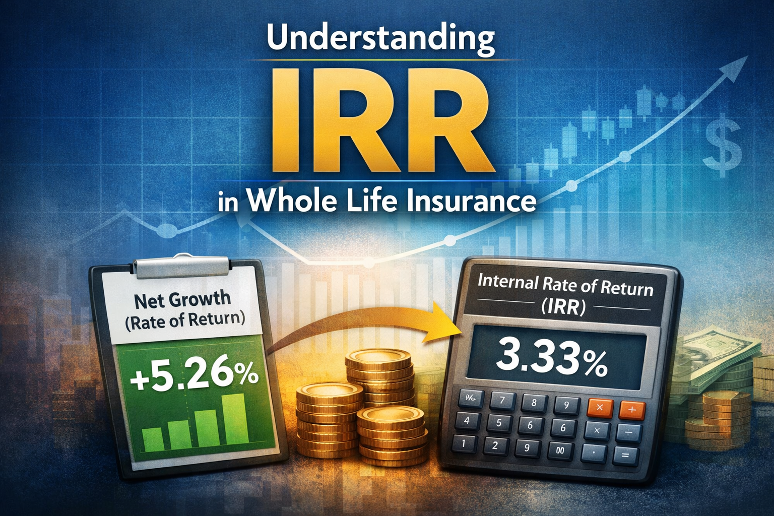 What Is Internal Rate of Return (IRR) — and Why It Matters in Whole Life Insurance