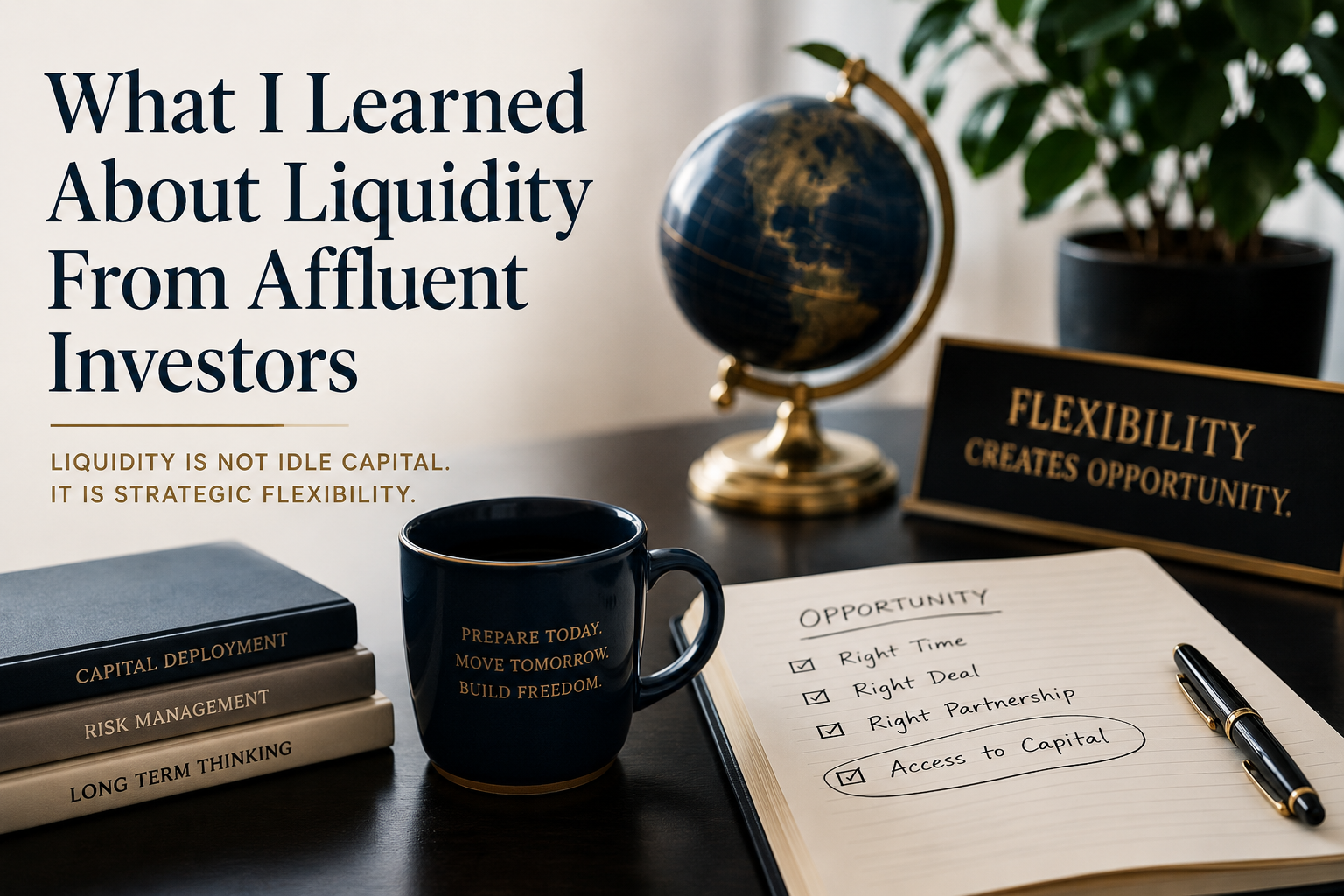 What I Learned About Liquidity From Affluent Investors