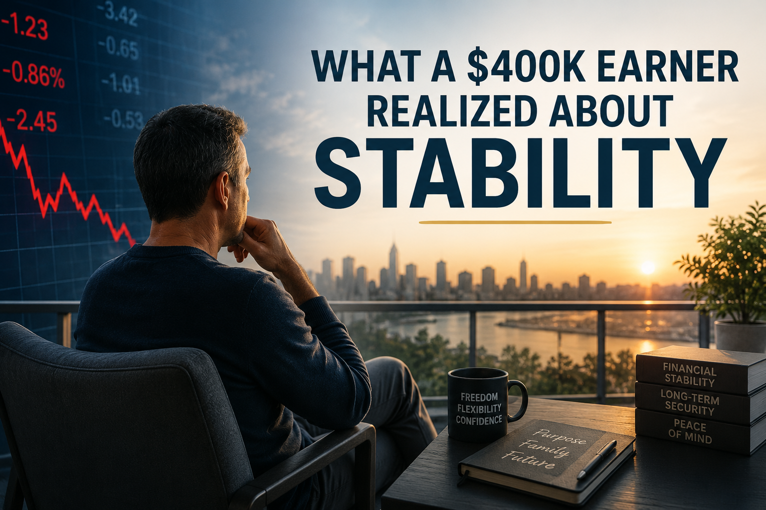 What a $400k Earner Realized About Stability