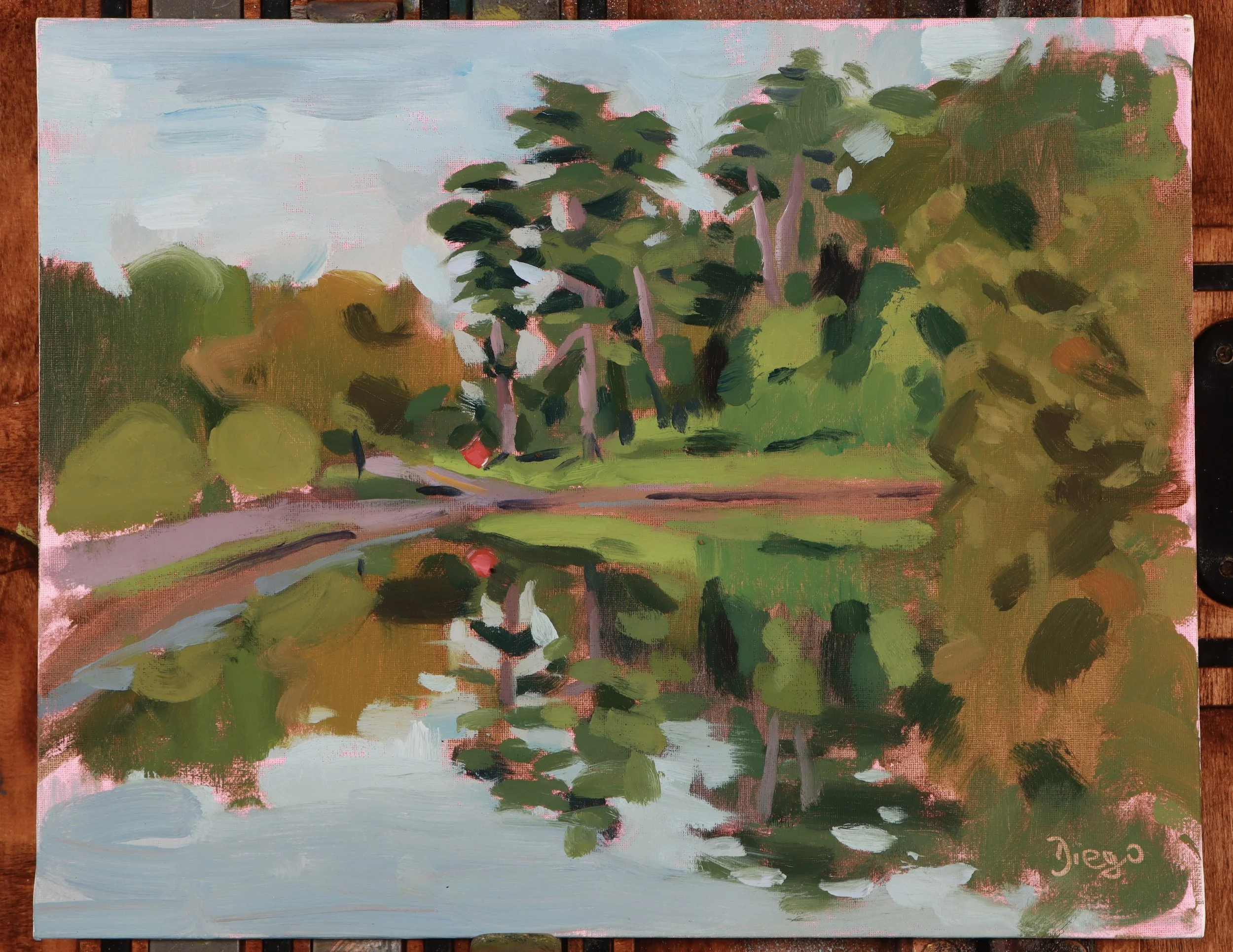 DiegoFishburn_Summer Reflection_oil_8x10.JPG