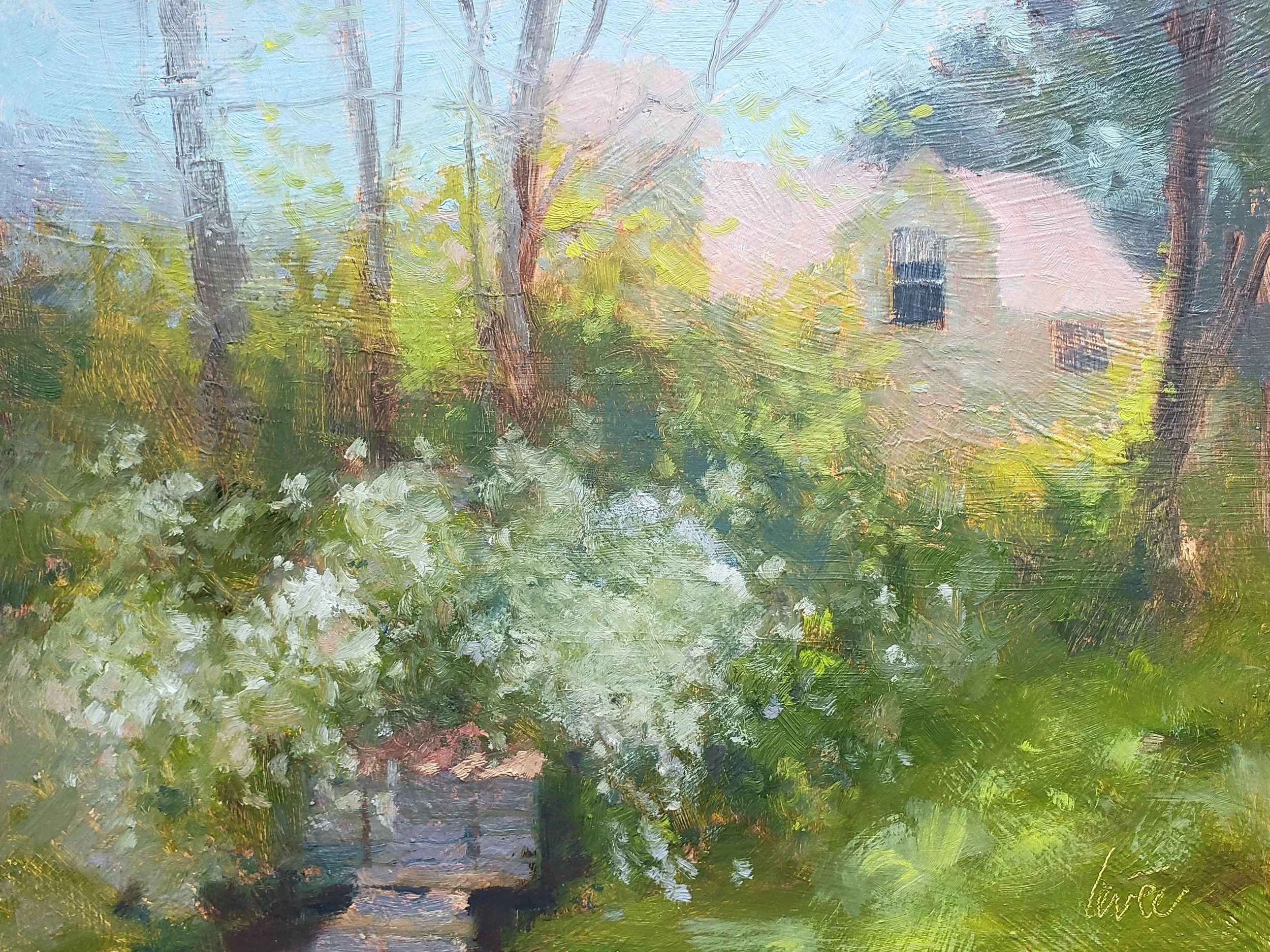 Painting at Harlinsdale Farm